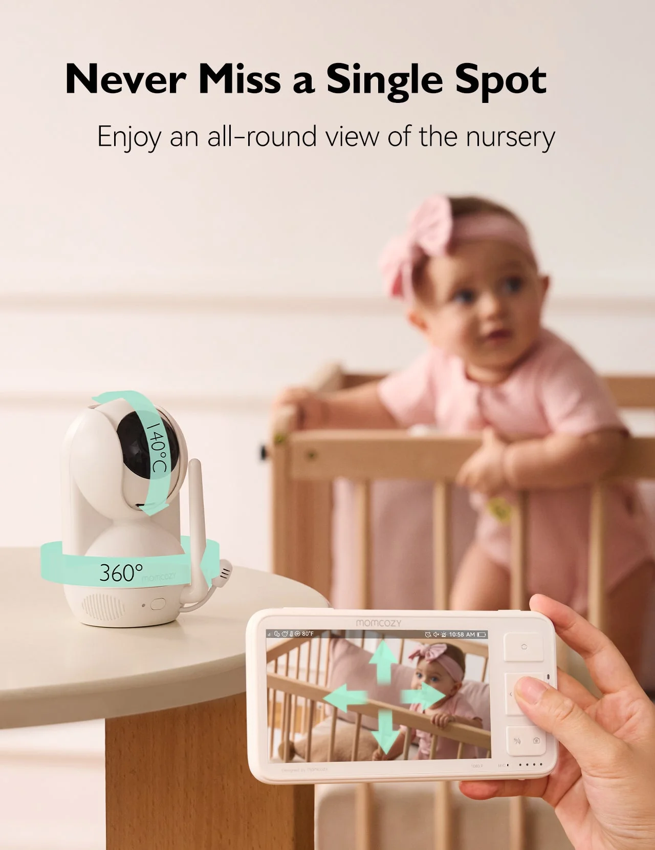 1080p Full HD Kamera für Videobabyphone BM03 - Image 5