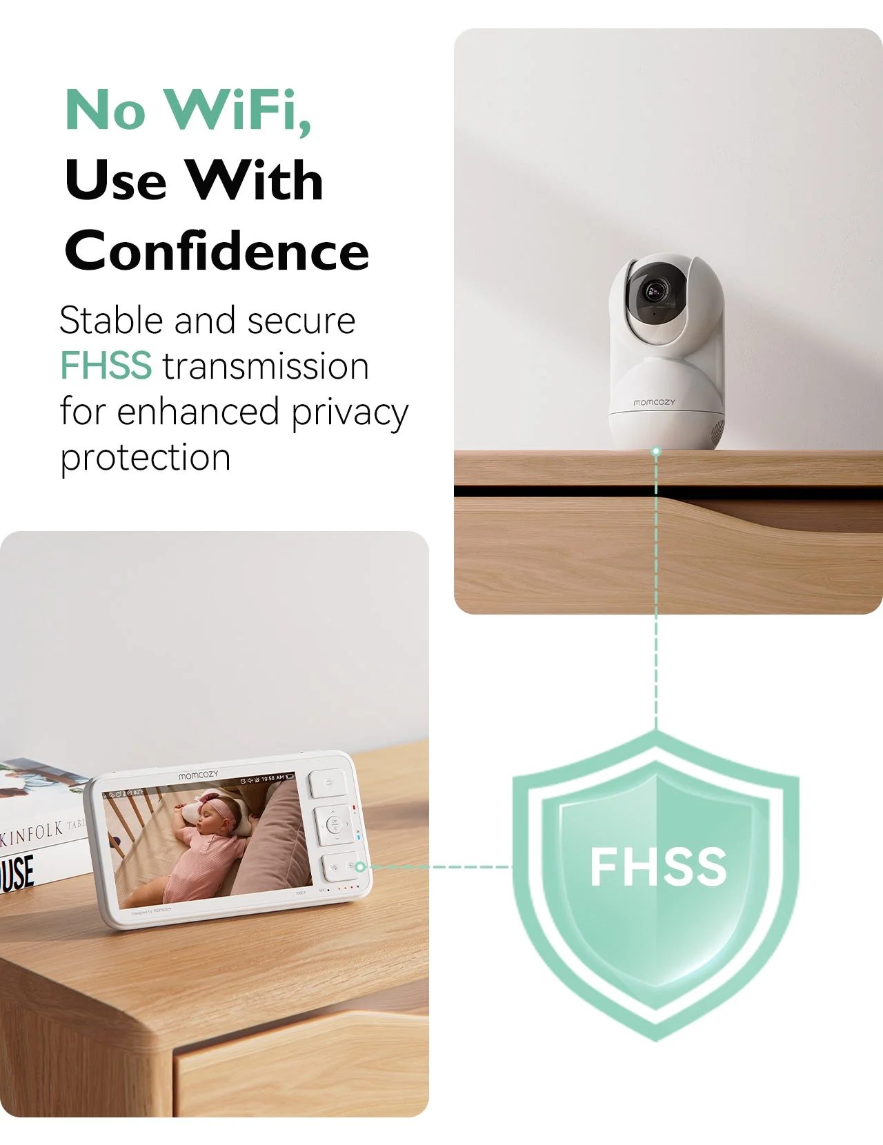 1080p Full HD Kamera für Videobabyphone BM03 - Image 7