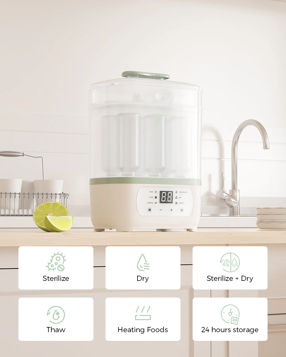 8-in-1 Babyflaschen Dampfsterilisator - Image 4