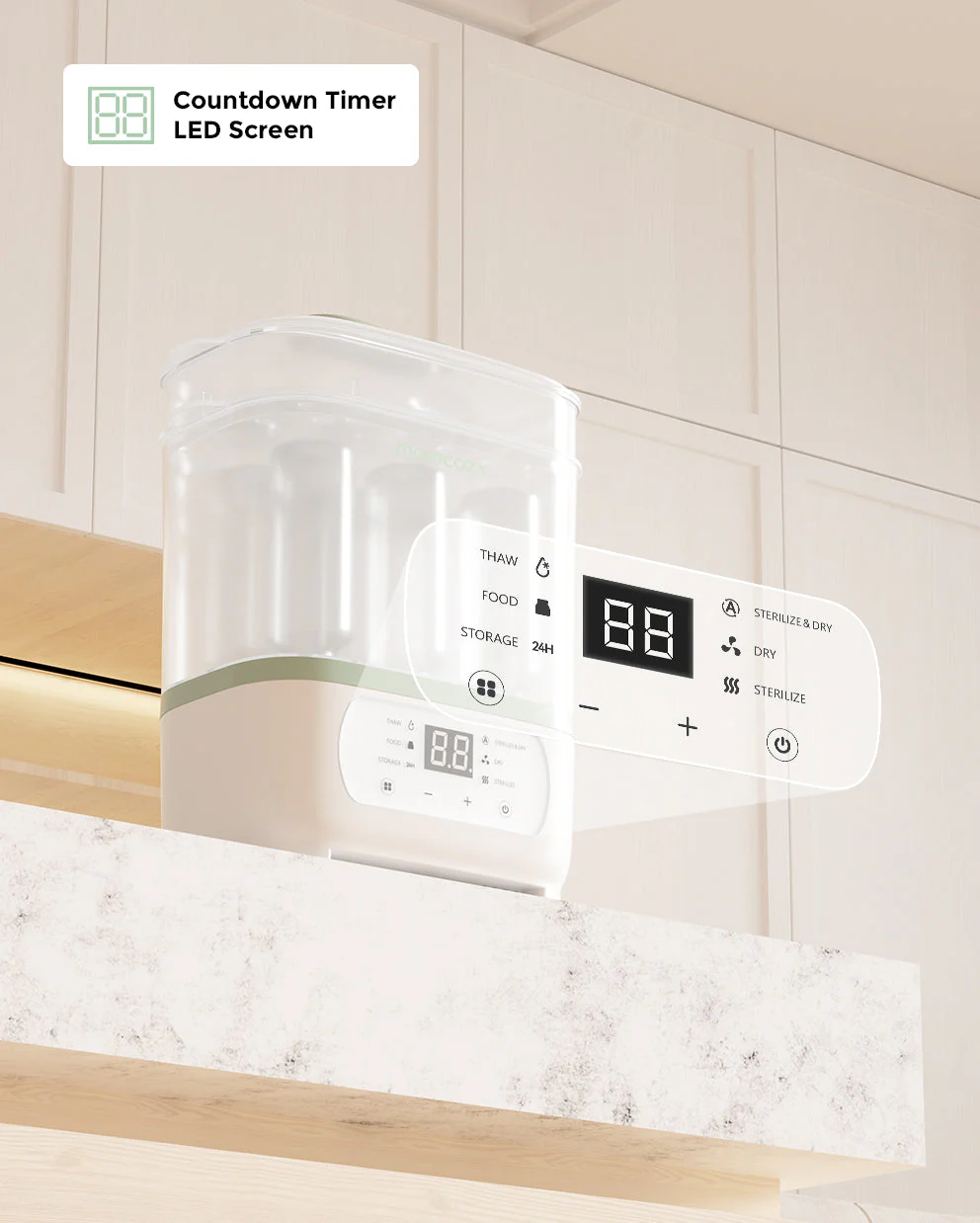 8-in-1 Babyflaschen Dampfsterilisator - Image 5