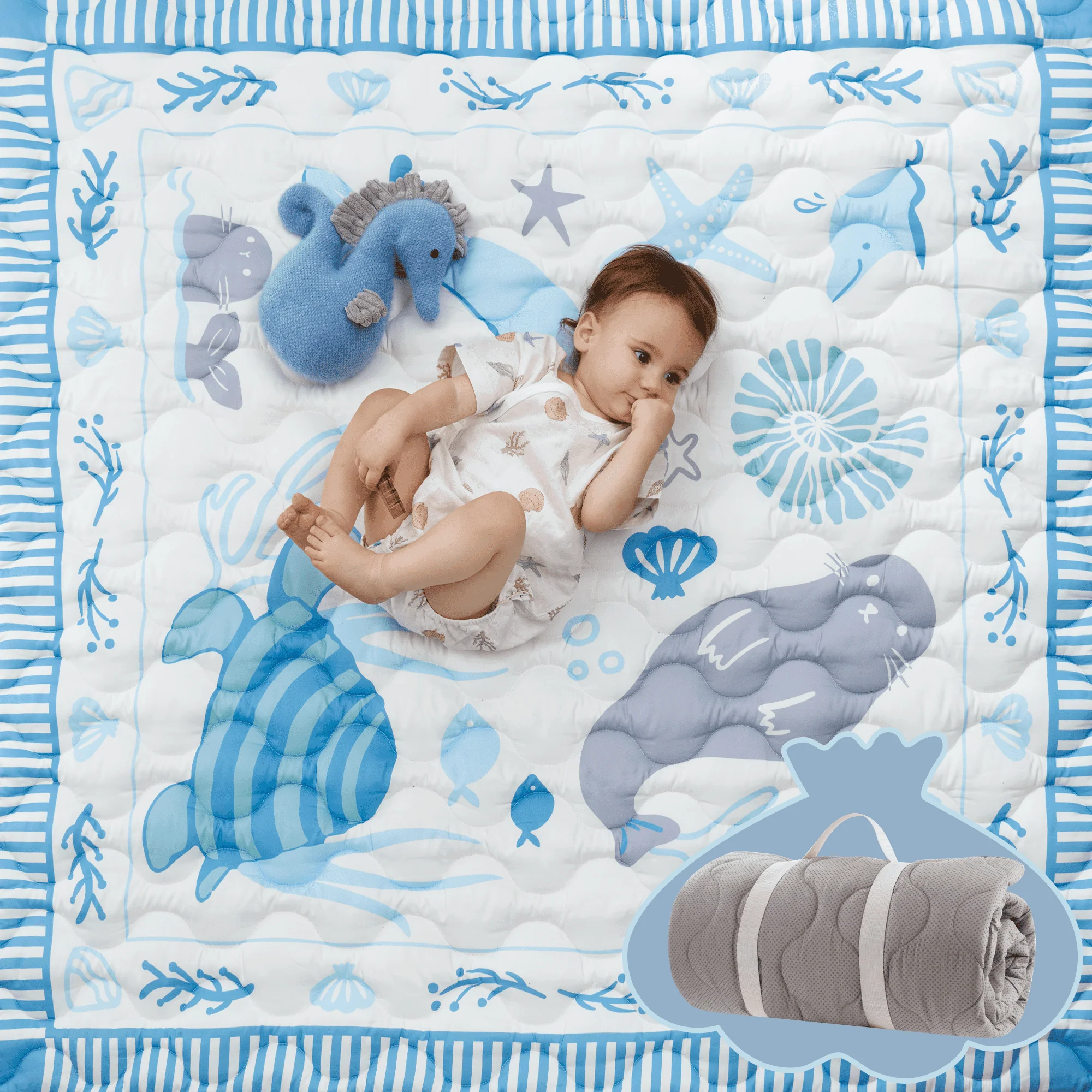 Momcozy Kühlung Komfort Baby Portable Playmat - Image 14