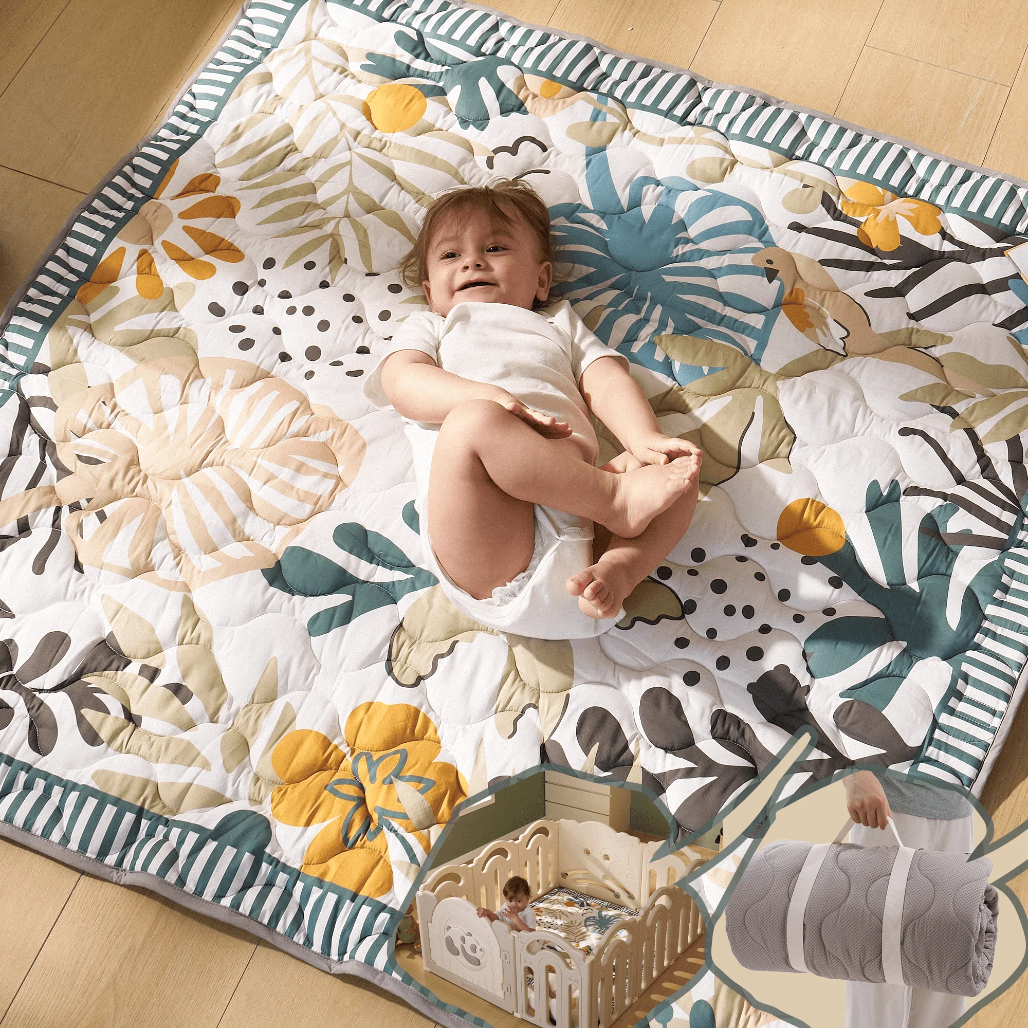 Momcozy Kühlung Komfort Baby Portable Playmat - Image 15