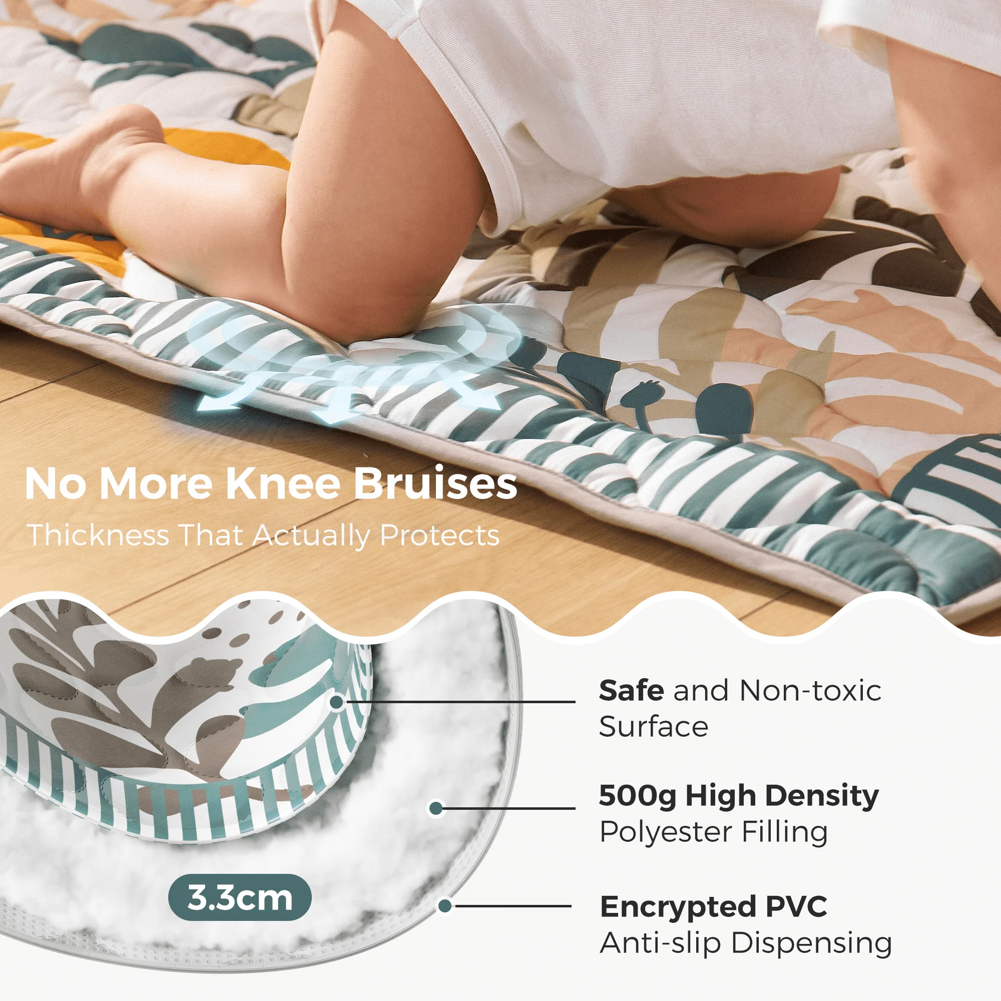 Momcozy Kühlung Komfort Baby Portable Playmat - Image 3