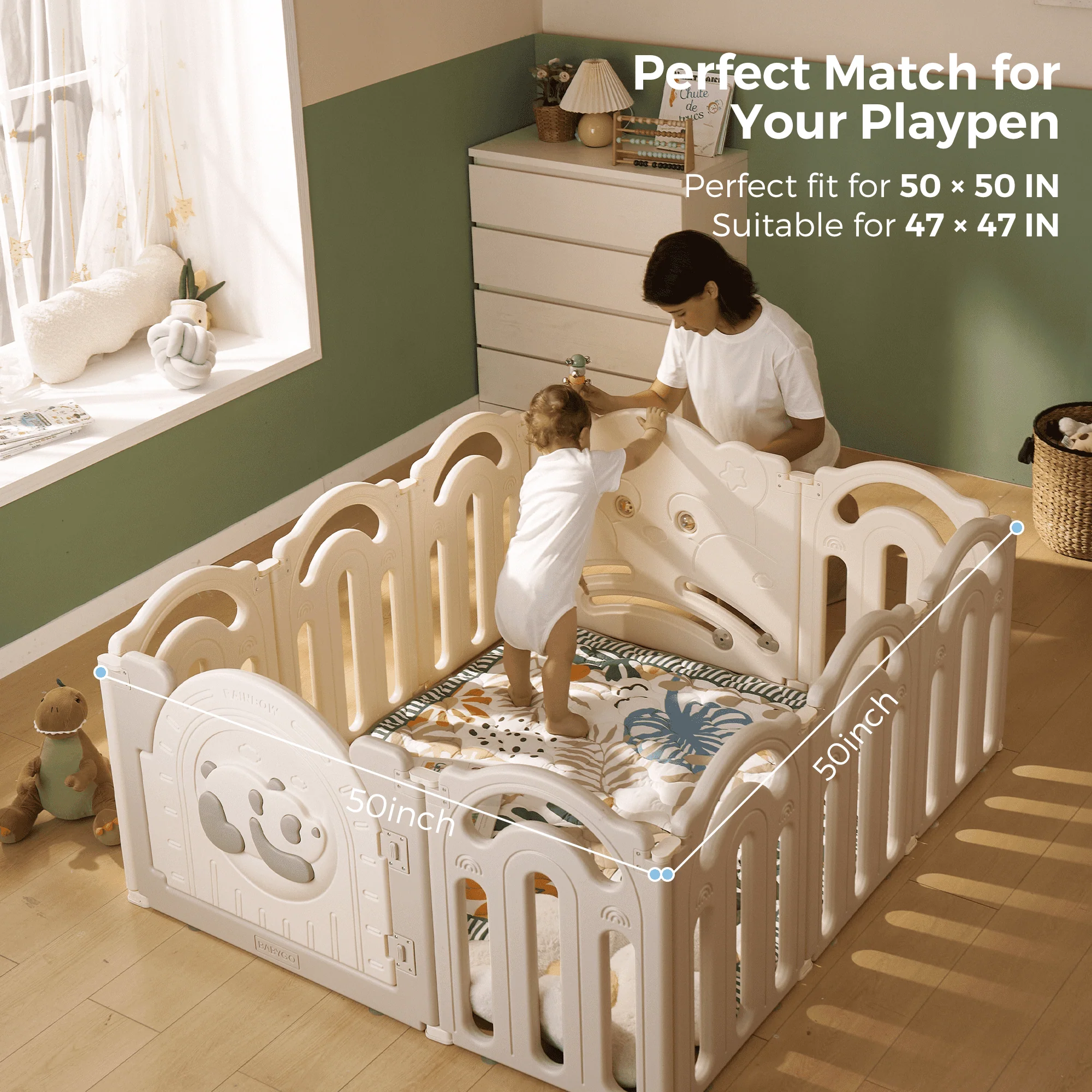 Momcozy Kühlung Komfort Baby Portable Playmat - Image 4