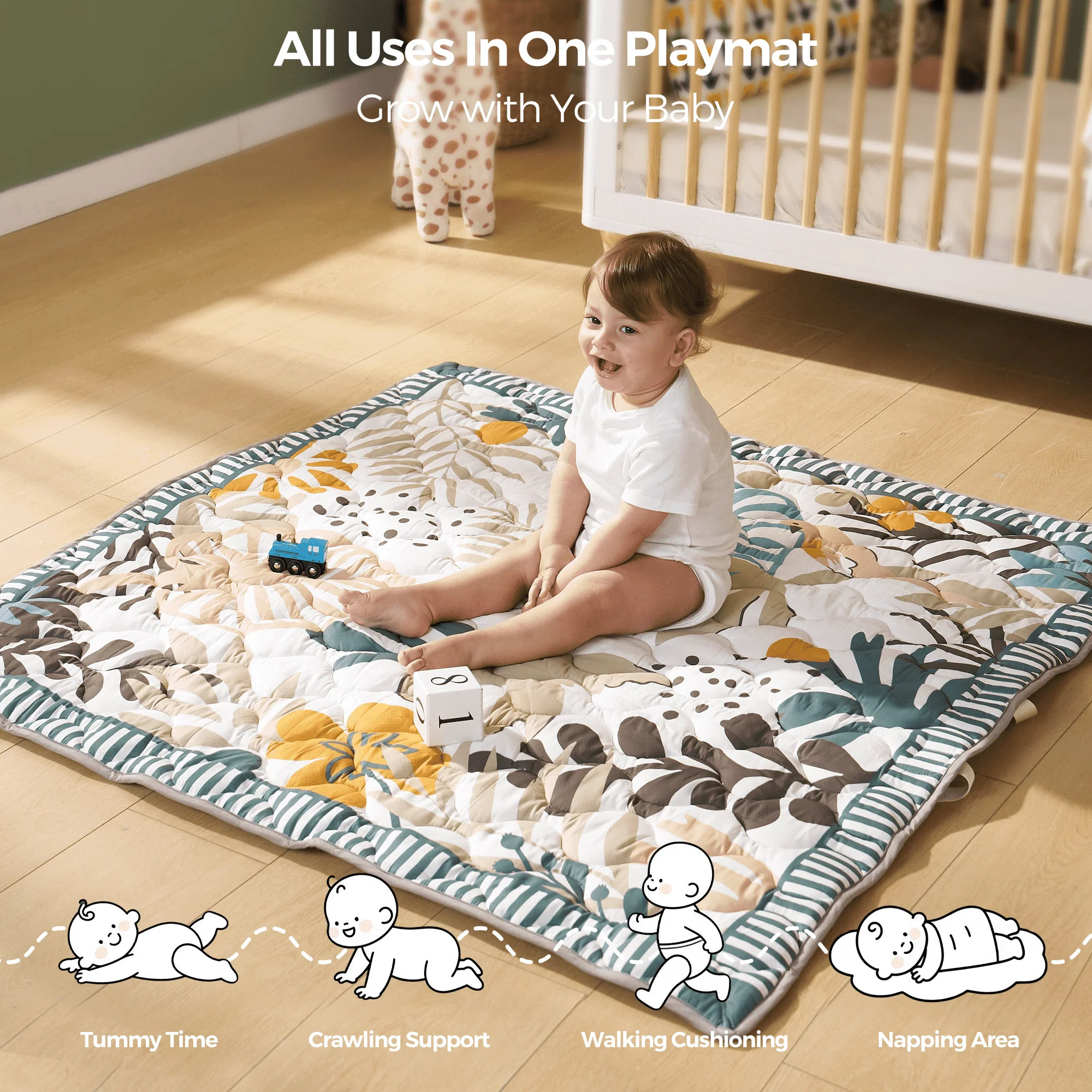 Momcozy Kühlung Komfort Baby Portable Playmat - Image 6