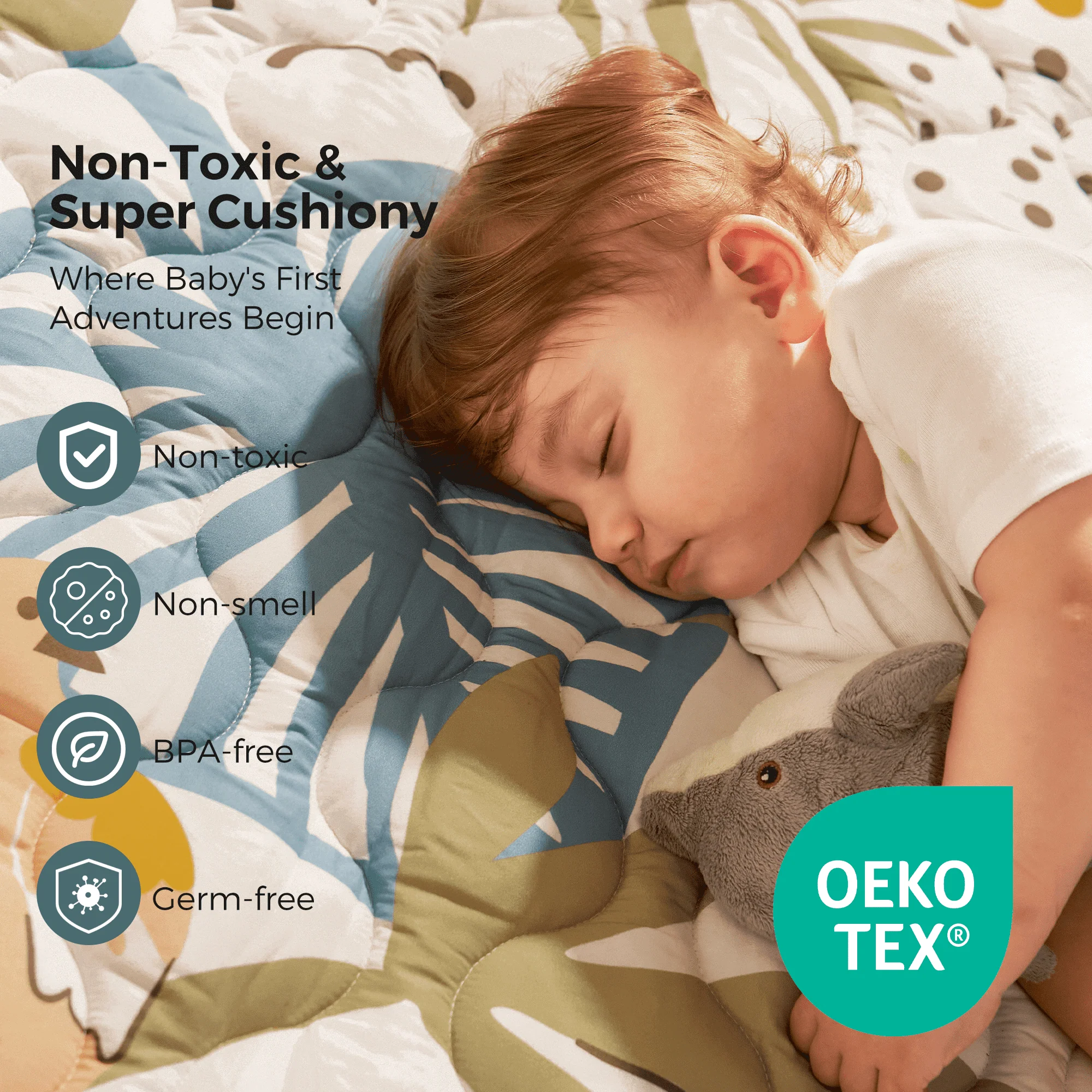 Momcozy Kühlung Komfort Baby Portable Playmat - Image 8