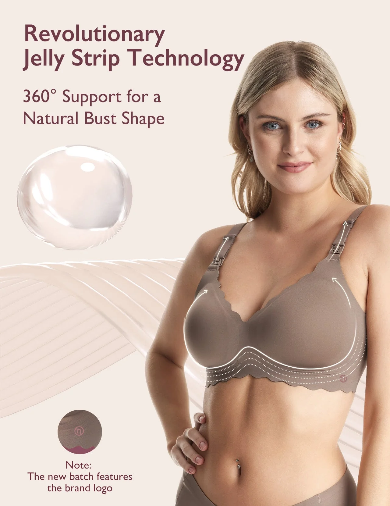 Jelly-Strip - Nahtloser Still-BH YN46 - Image 70