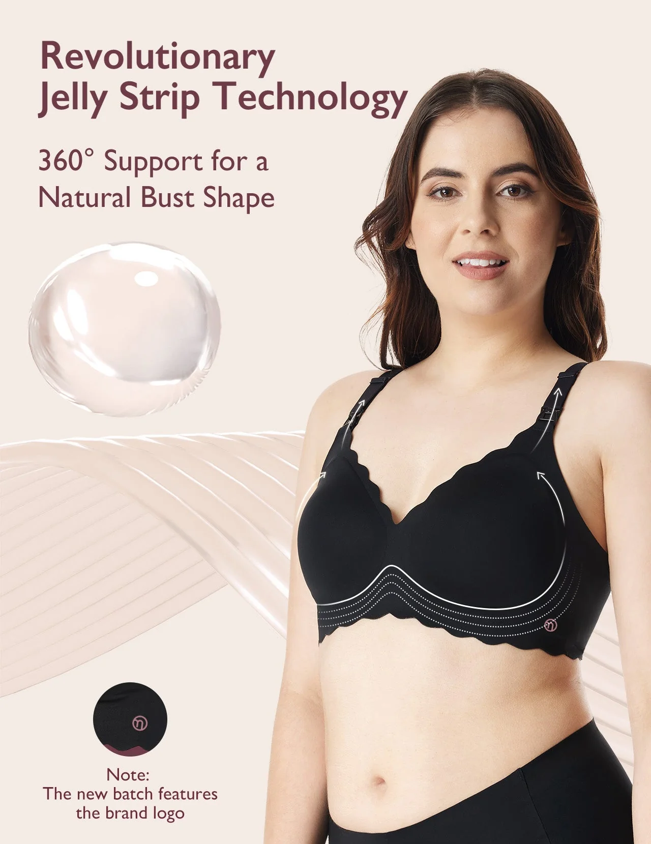 Jelly-Strip - Nahtloser Still-BH YN46 - Image 72