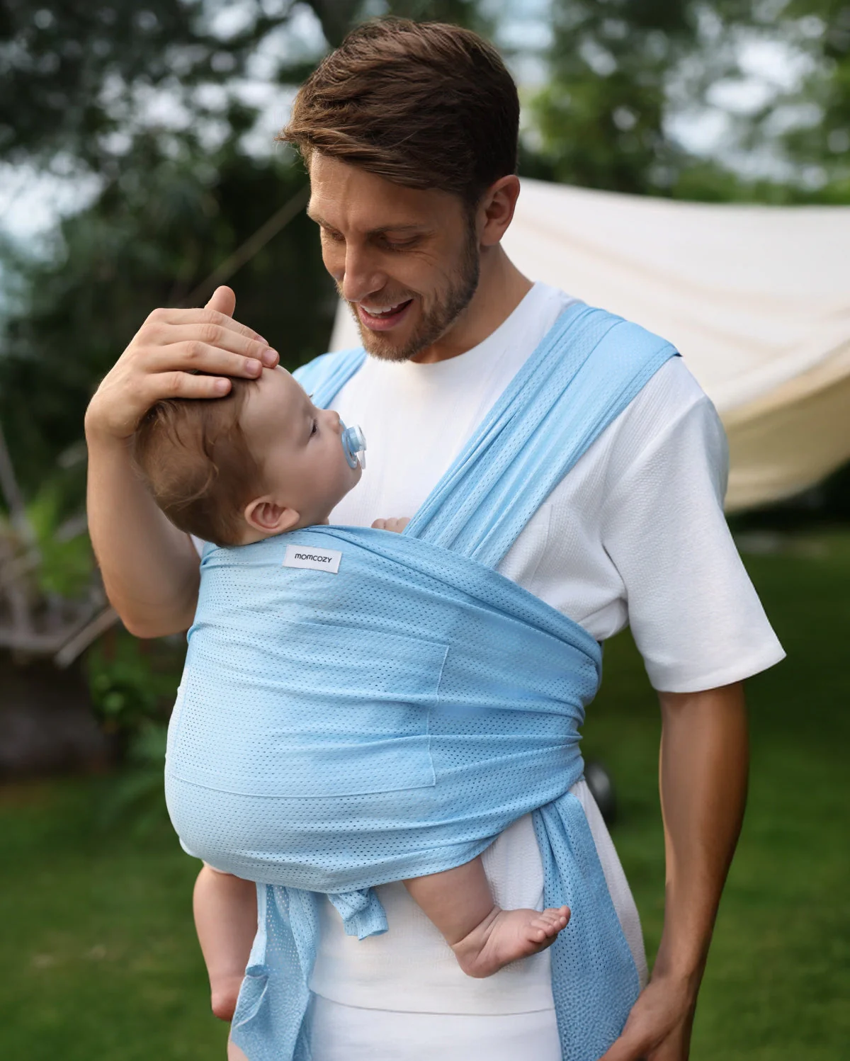 Einfach freihändig zu tragen - Babytragetuch - Image 44