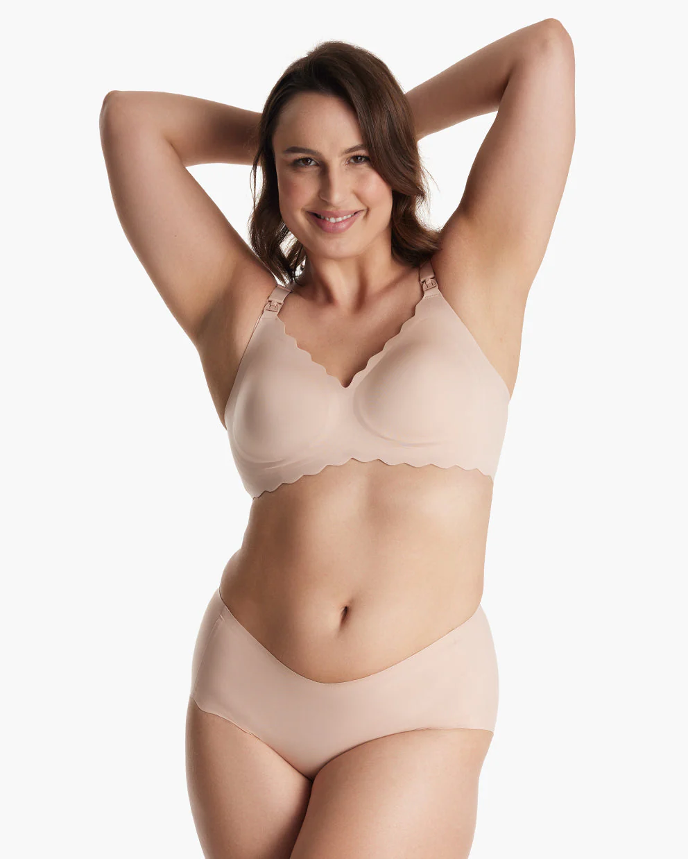 Jelly Strip - Nahtloser floraler Push-up Still-BH -YN46 - Image 29