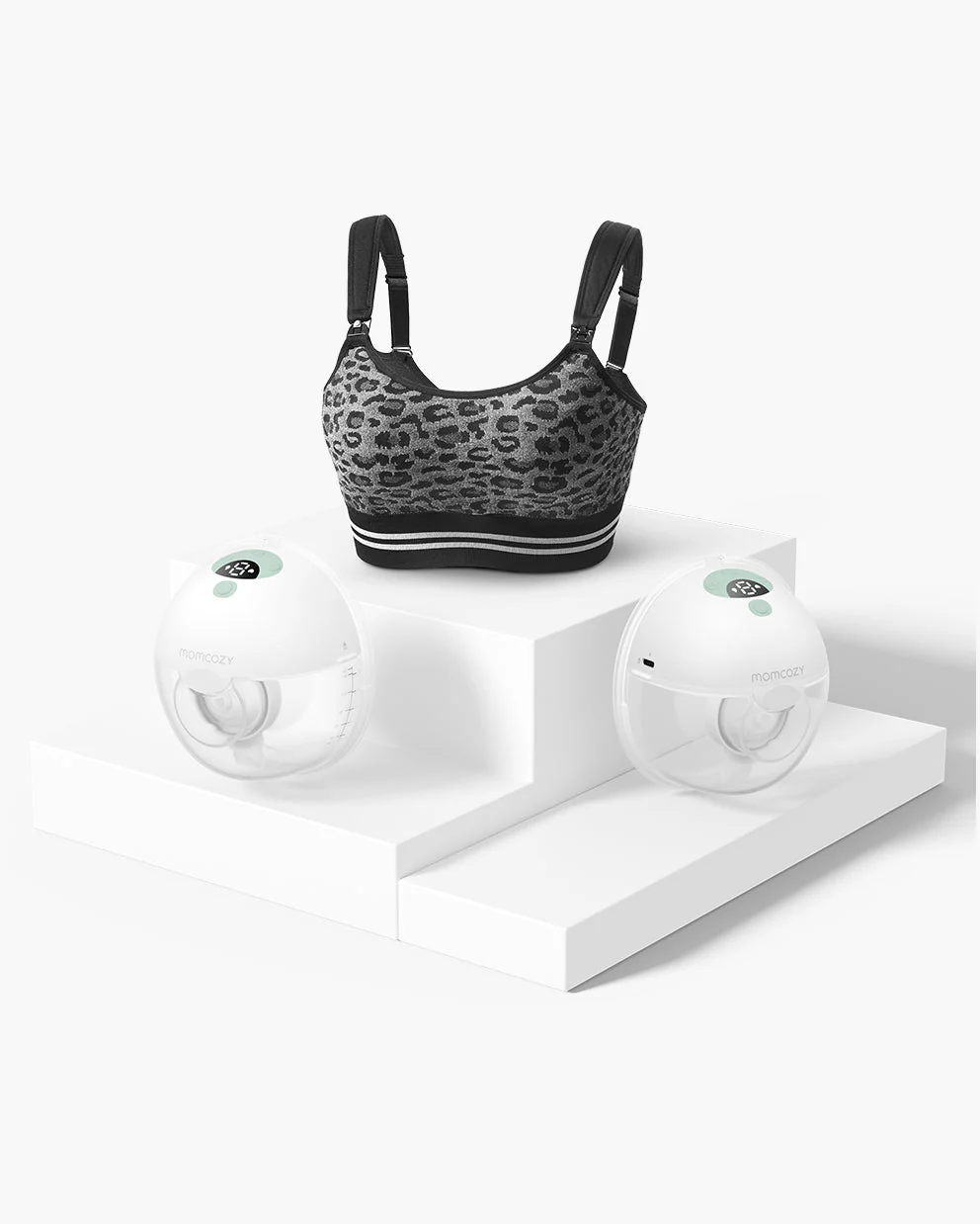 M5 Smart BH Bundle: Zwei M5 Smart kabellose, freihändige Milchpumpe und 4-in-1 Pump-BH (YN12) - Image 3