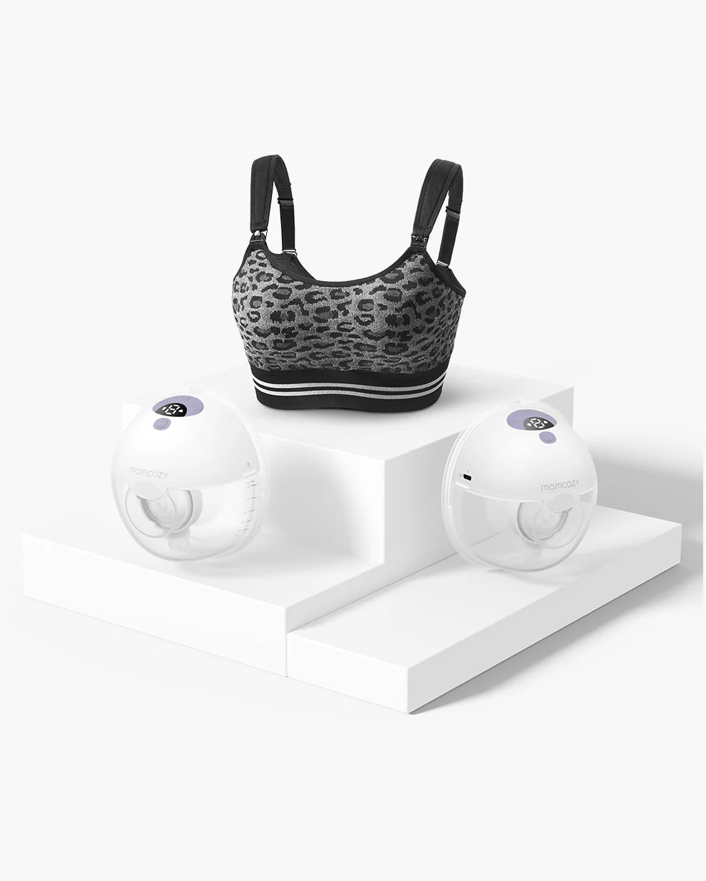 M5 Smart BH Bundle: Zwei M5 Smart kabellose, freihändige Milchpumpe und 4-in-1 Pump-BH (YN12) - Image 4