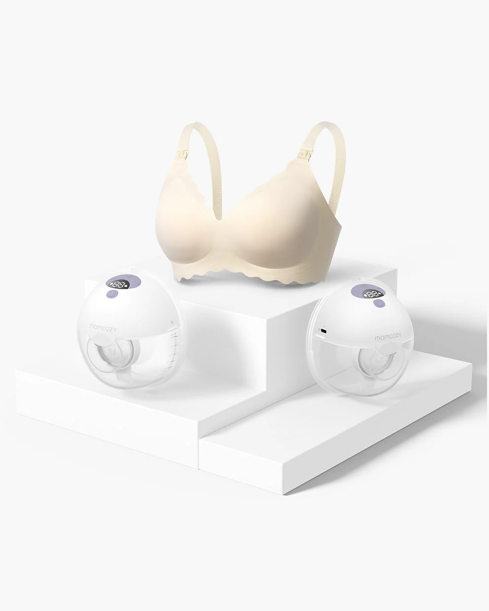 M5 Smart BH Bundle: Zwei M5 Smart kabellose, freihändige Milchpumpen und Jelly Strip BH(YN46) - Image 14