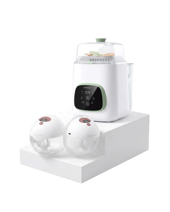 M5 Smart tragbare Milchpumpe & KleanPal Pro Flaschenreiniger und -sterilisator Bundle