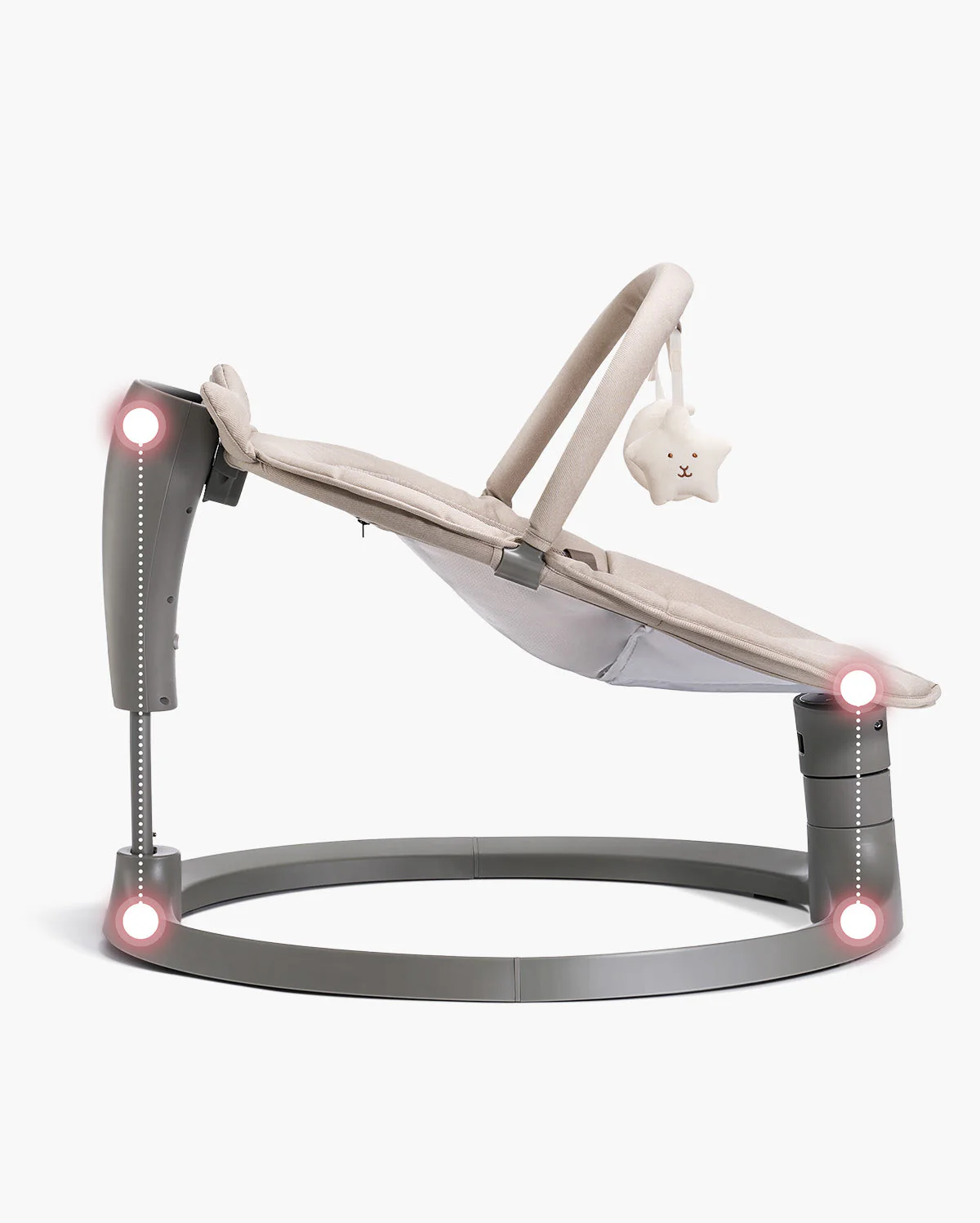 Momcozy 2-in-1 elektrische Babyschaukel - Image 14