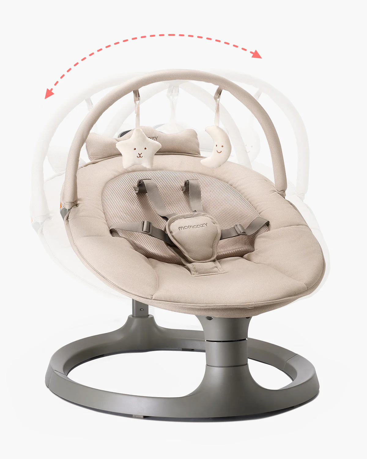 Momcozy 2-in-1 elektrische Babyschaukel - Image 15