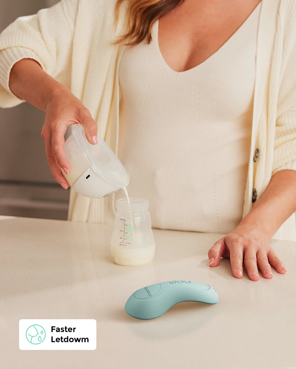 3 Modus einstellbar Kneading Brustmassager - Image 15