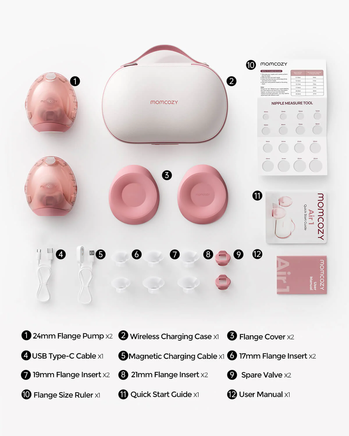 Momcozy Air 1 Ultraflache Milchpumpe - Image 10
