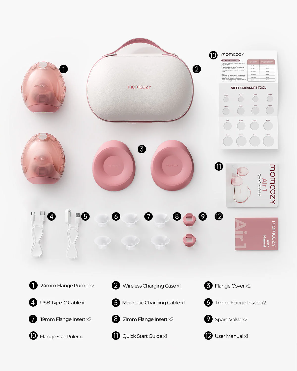 Momcozy Air 1 Ultraflache Milchpumpe - Image 18