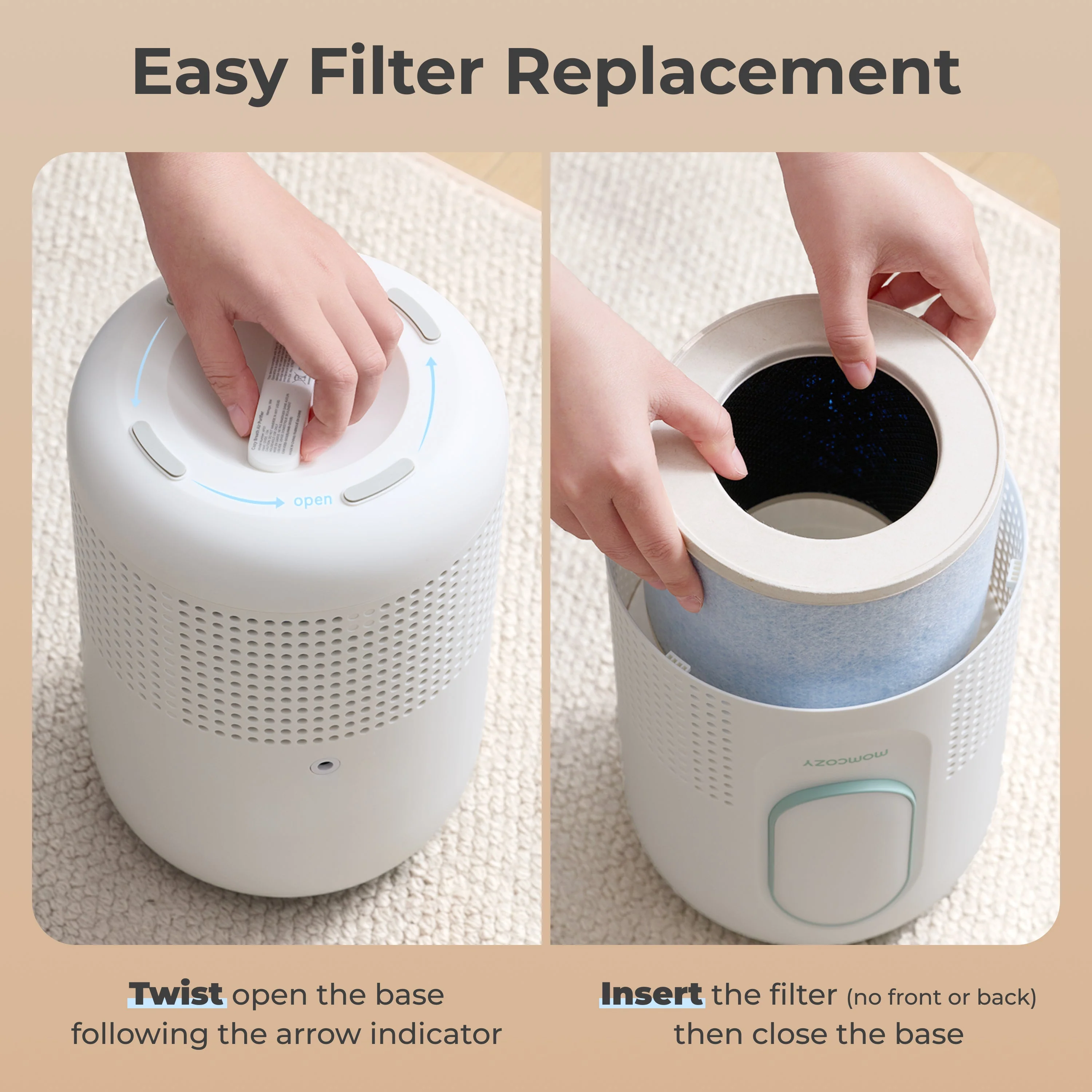 Ersatzfilter für Momcozy Baby-Luftreiniger - Image 5