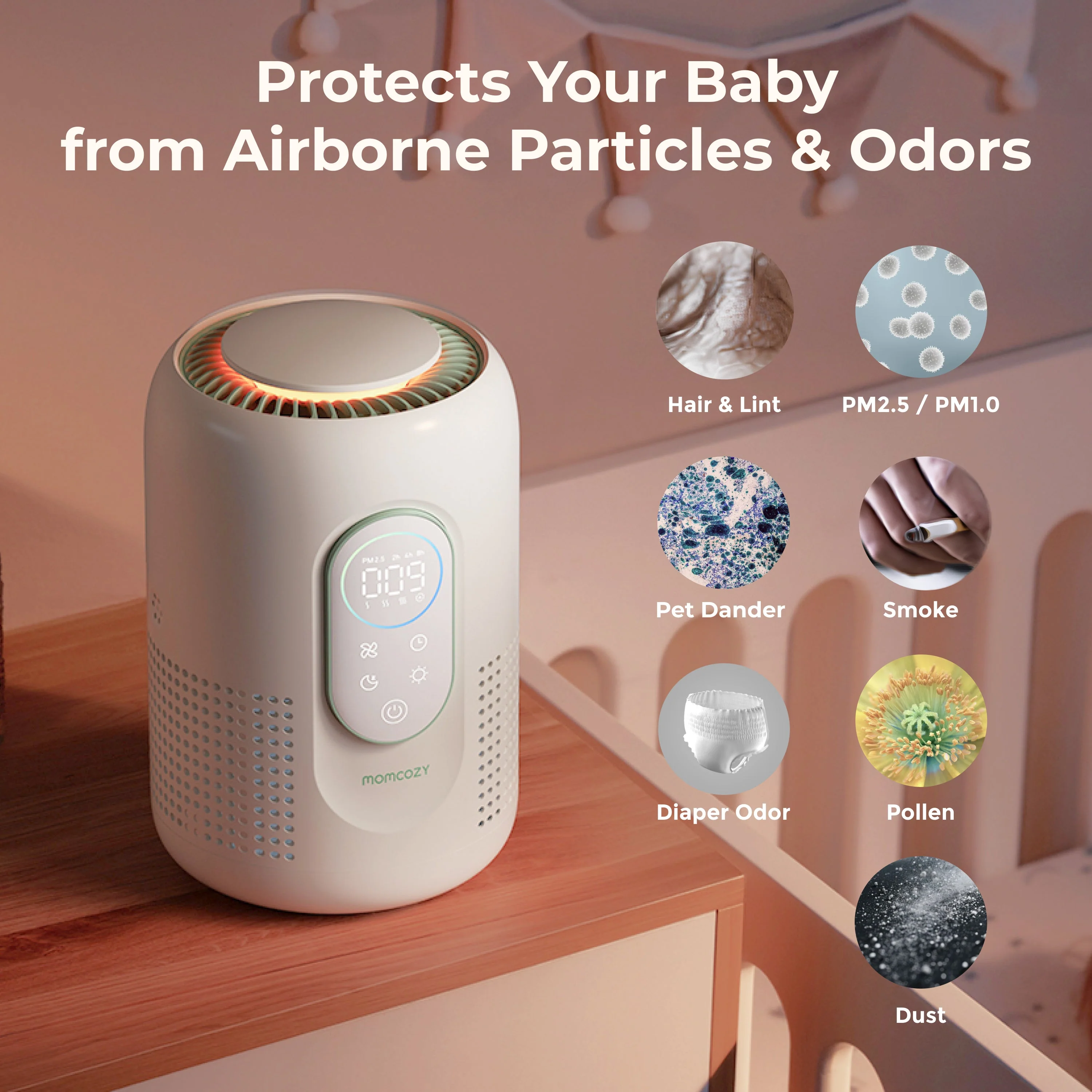Ersatzfilter für Momcozy Baby-Luftreiniger - Image 6