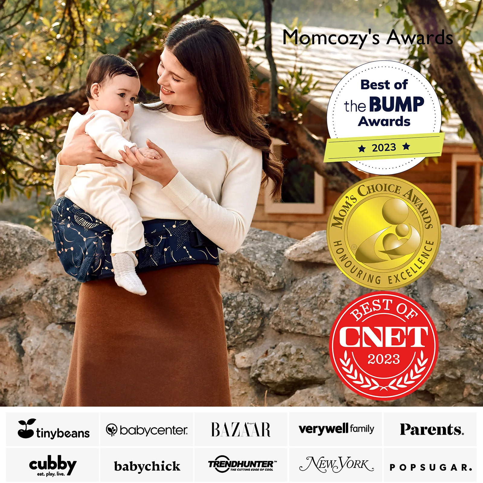 Momcozy Wander360 Hüftsitztrage - Image 35