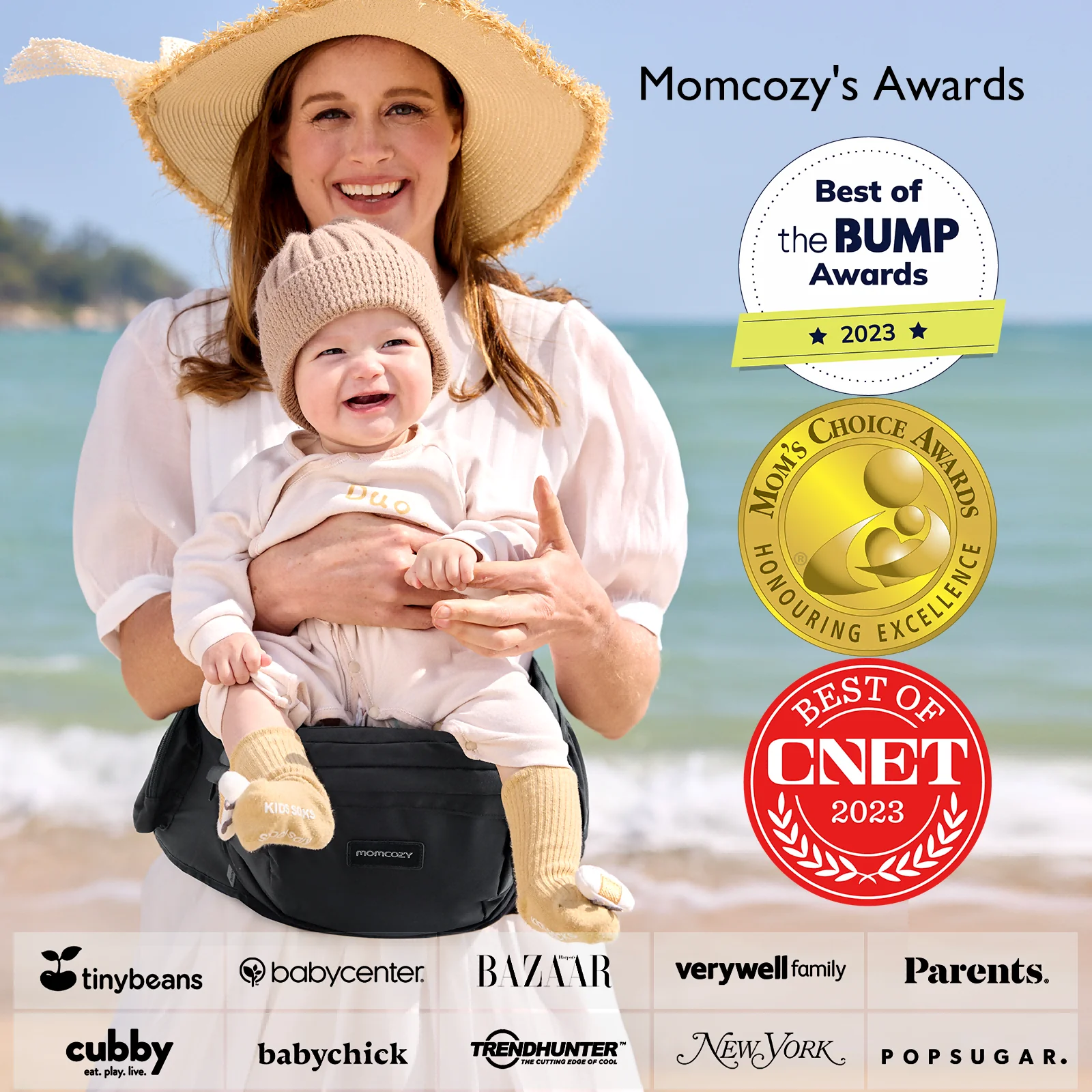 Momcozy Wander360 Hüftsitztrage - Image 8