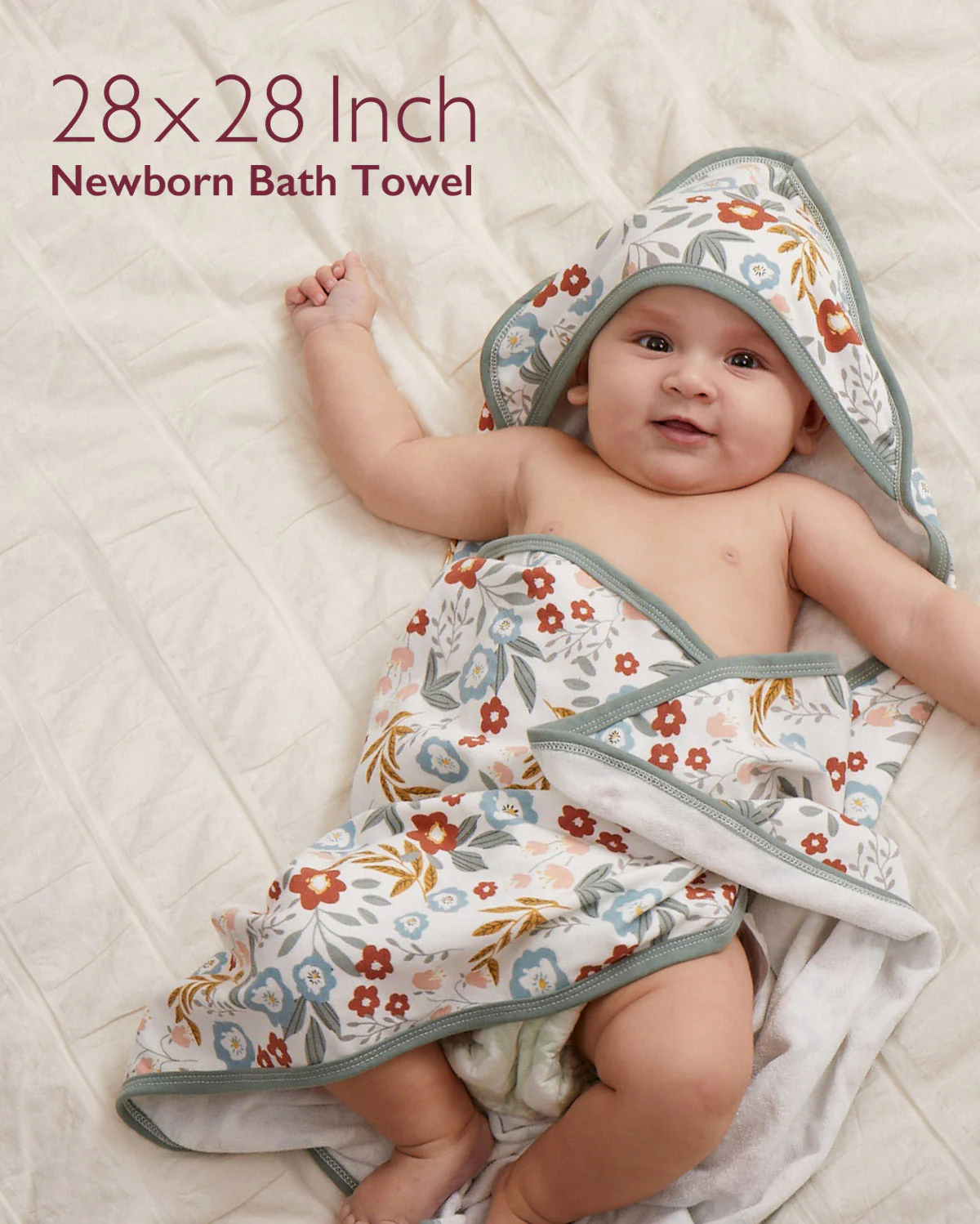 MOMCOZY BABY HOODED TELETEL FÜR NEUBORN DUUBE - 2 Zählung (Packung von 1) - Image 28