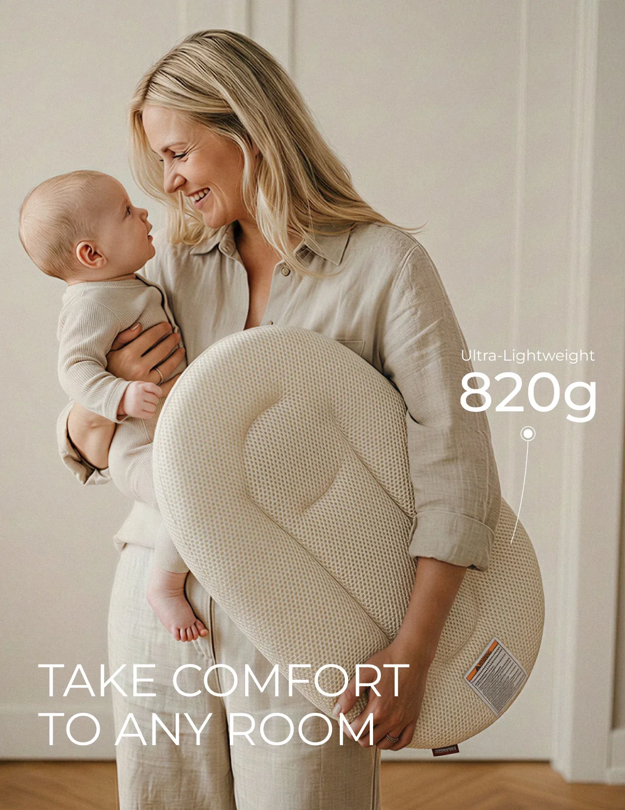 Momcozy Baby Loungers for 0-6M - Image 13