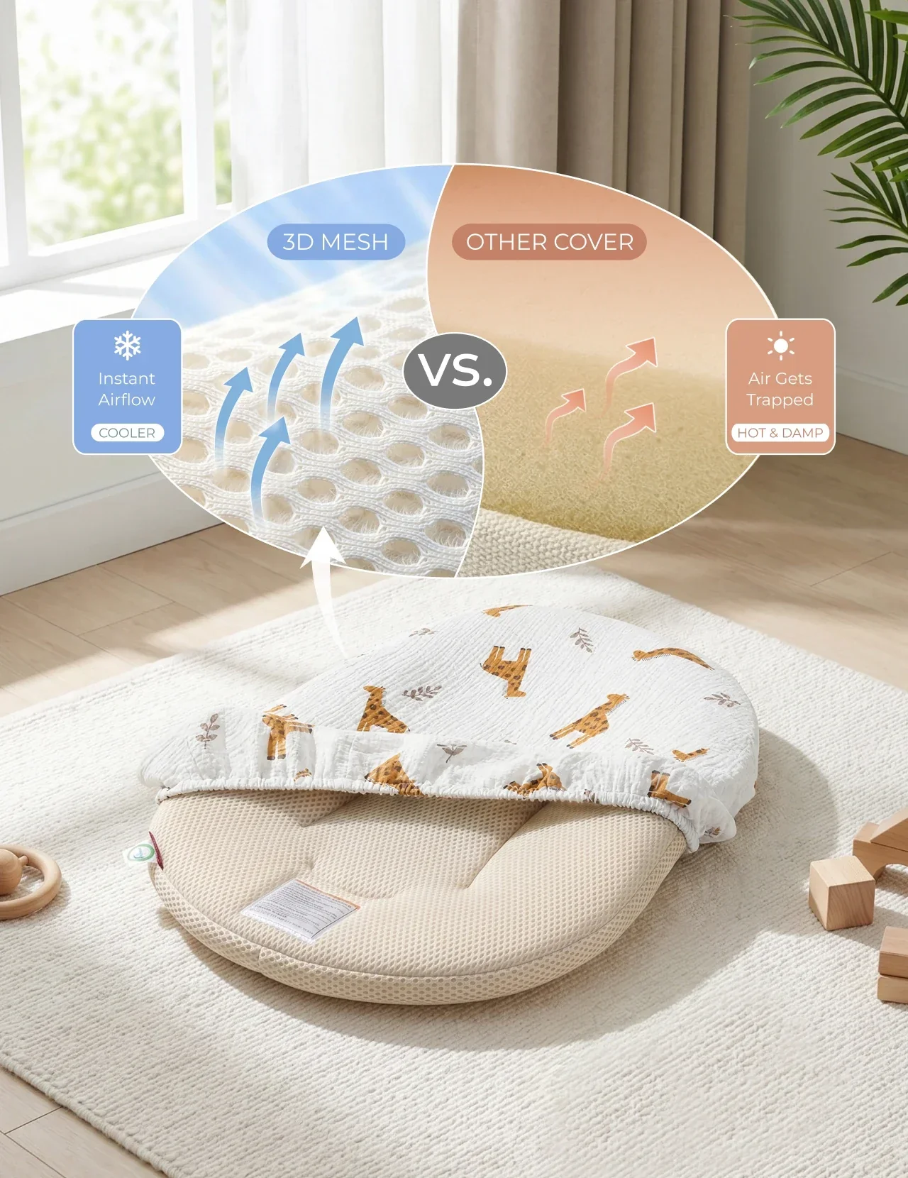 Momcozy Baby Loungers for 0-6M - Image 14