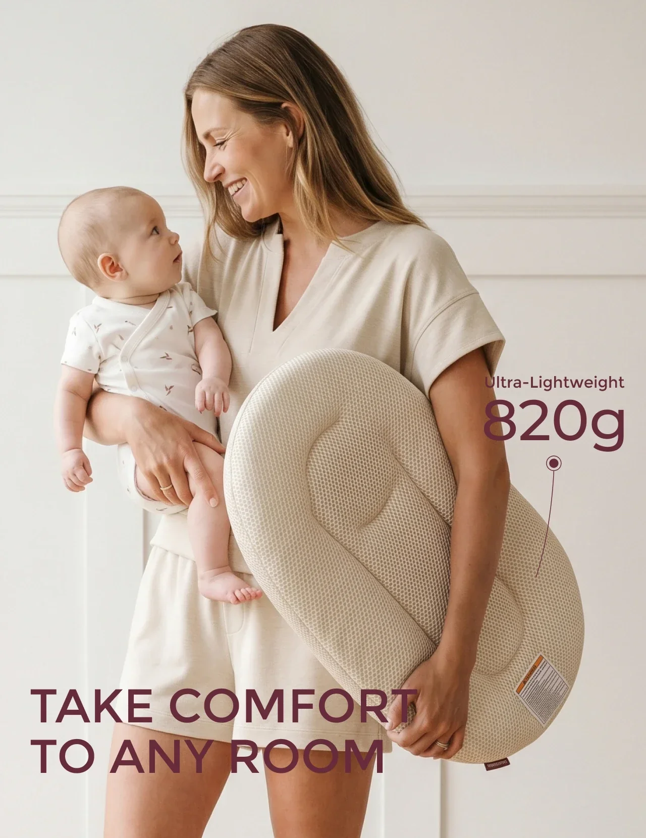 Momcozy Baby Loungers for 0-6M - Image 16