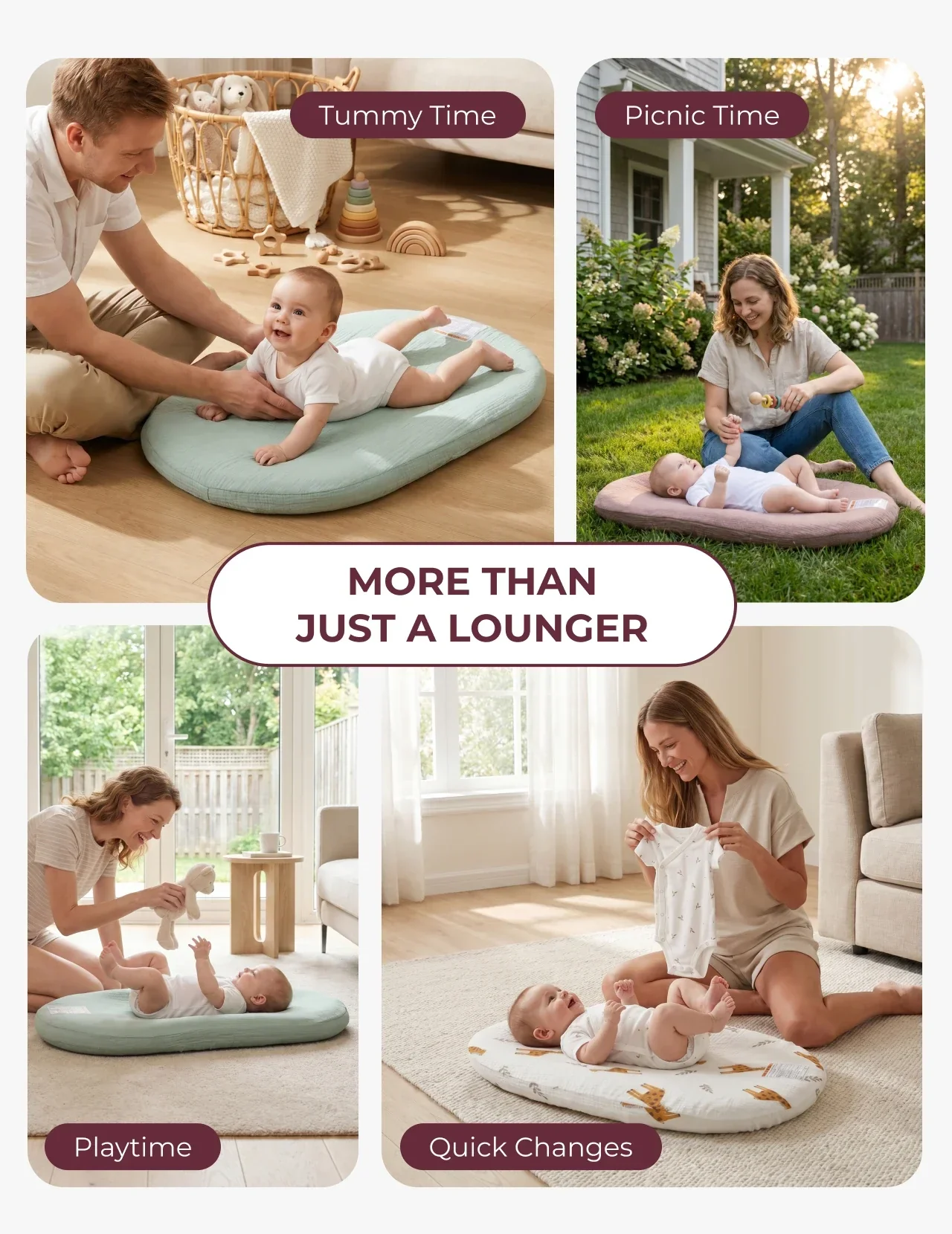Momcozy Baby Loungers for 0-6M - Image 17