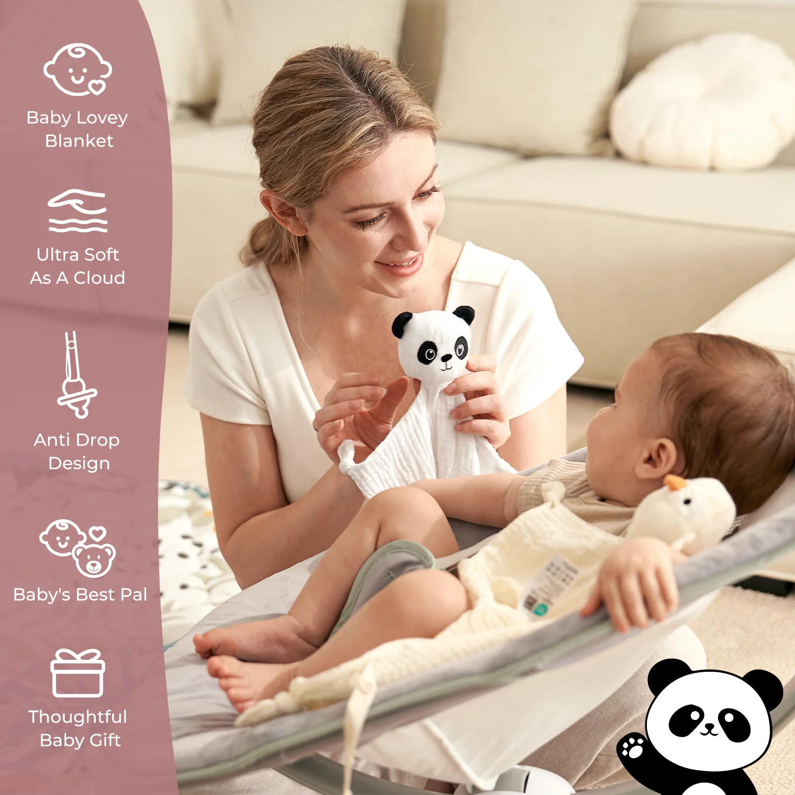 MOMCOZY CORALE VLEECE HOODED BADE TEIL - Image 21