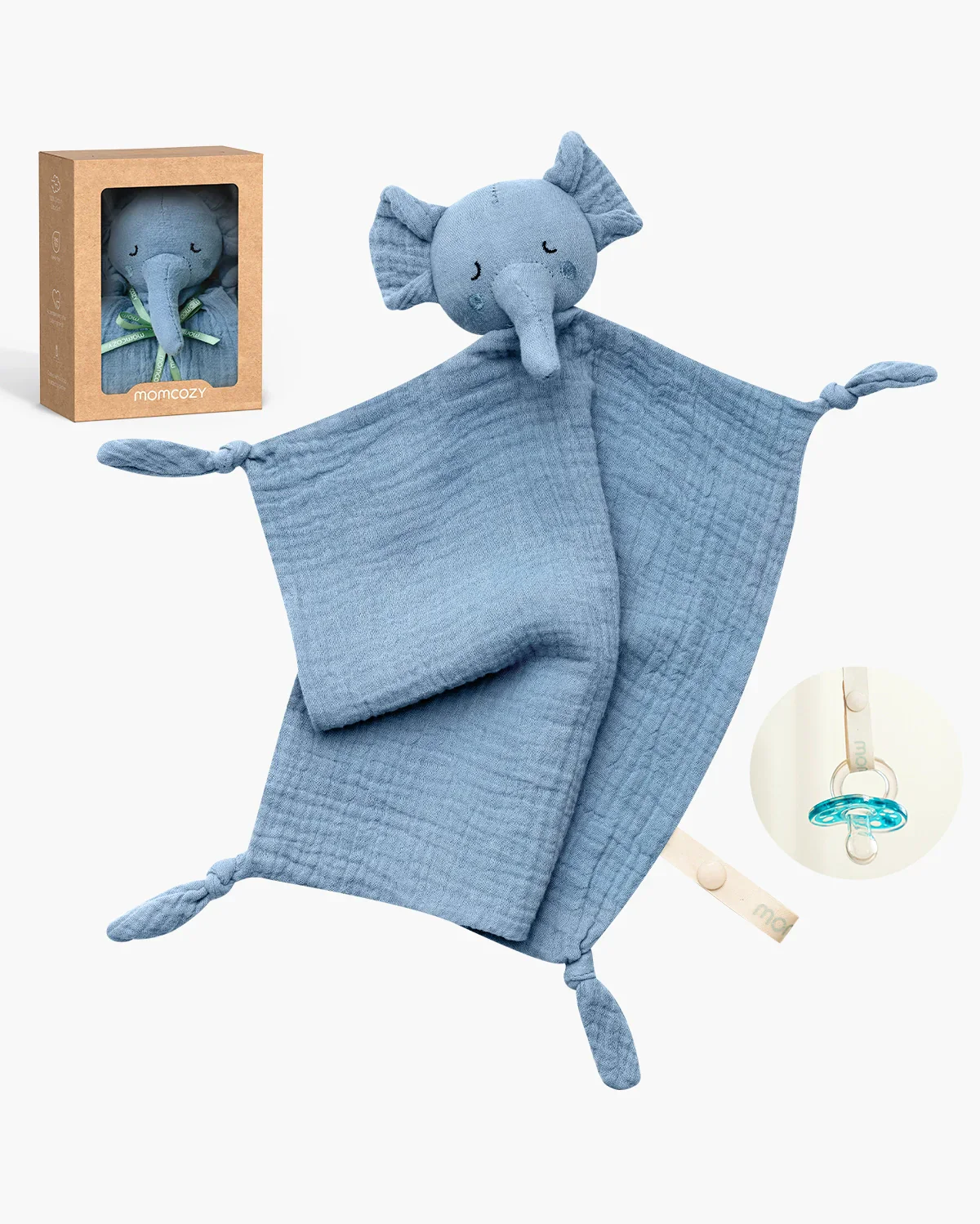 MOMCOZY CORALE VLEECE HOODED BADE TEIL - Image 3
