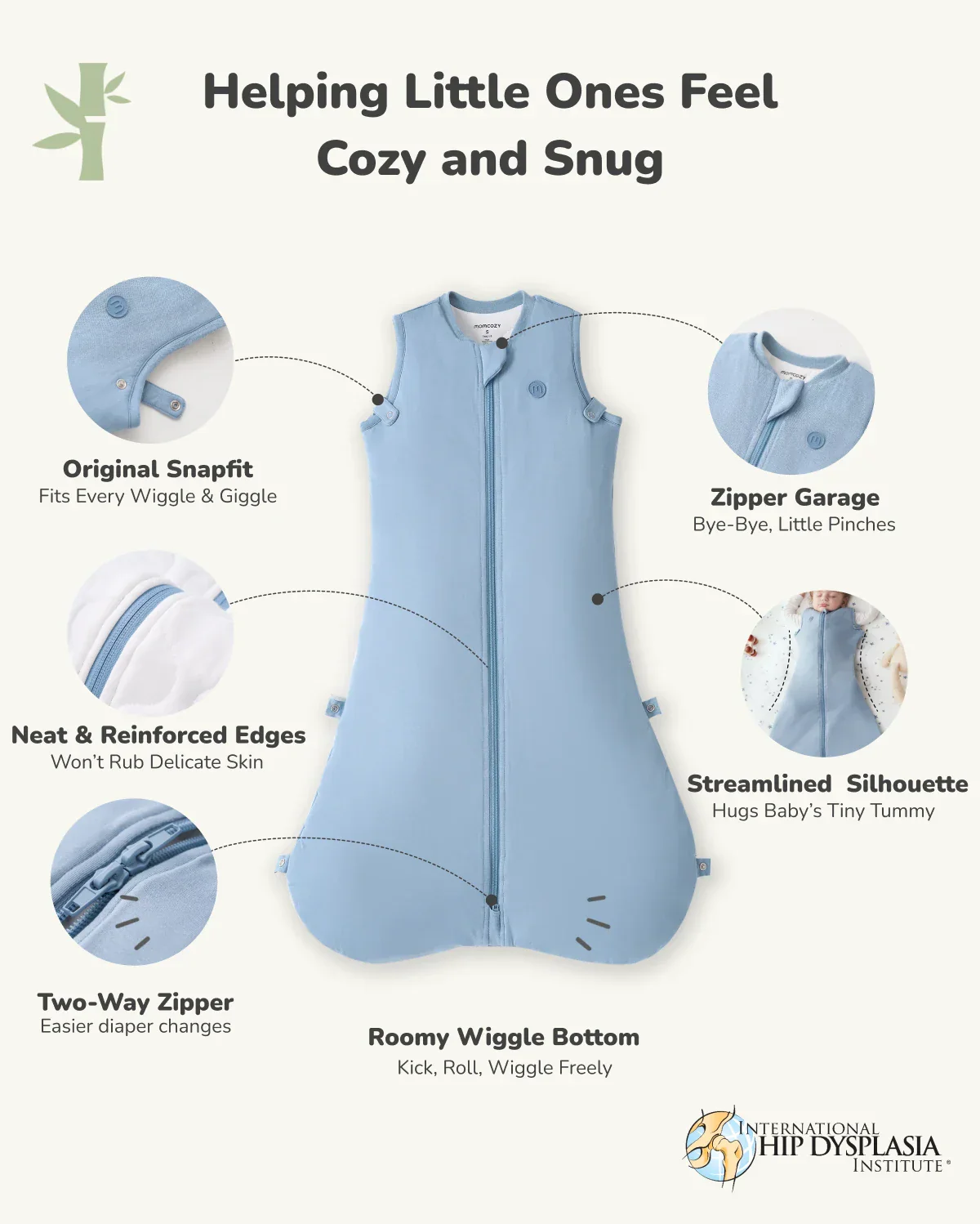 Momcozy Babyschlafsack 1,5 TOG - Image 2