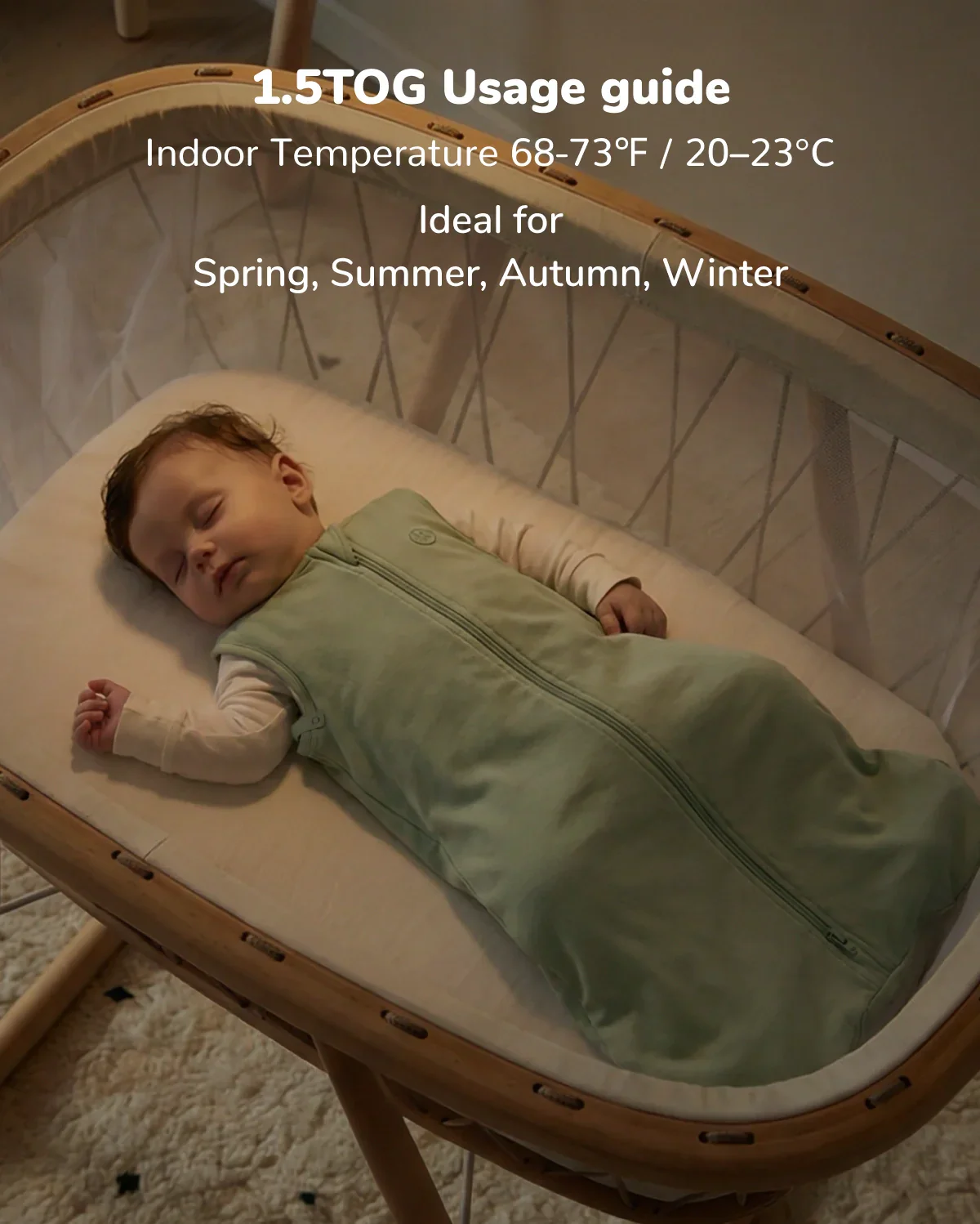 Momcozy Babyschlafsack 1,5 TOG - Image 21