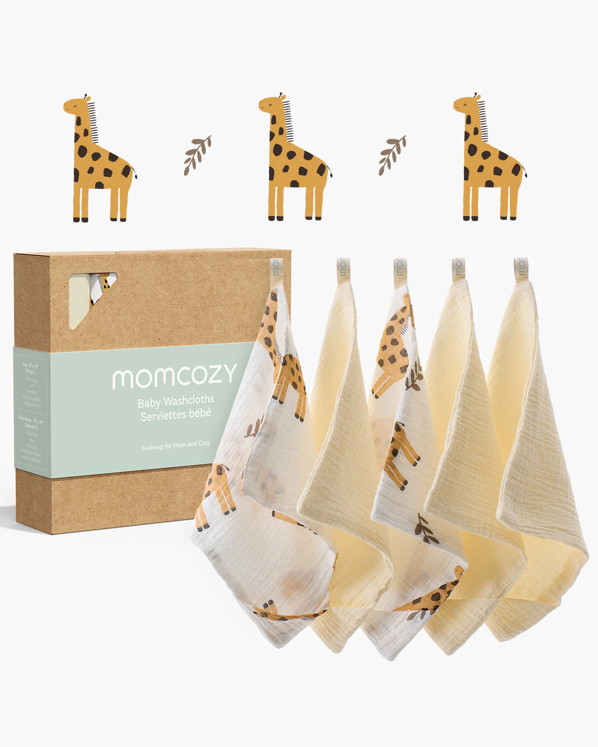 MOMCOZY CORALE VLEECE HOODED BADE TEIL