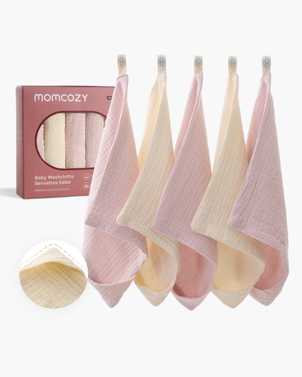 MOMCOZY CORALE VLEECE HOODED BADE TEIL - Image 17