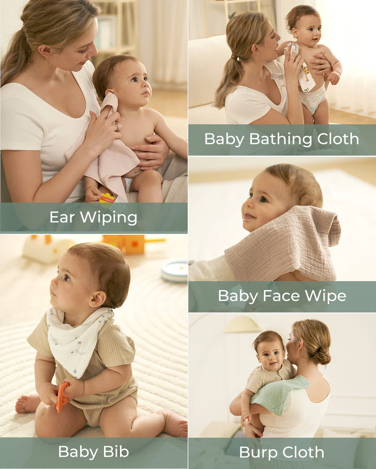MOMCOZY CORALE VLEECE HOODED BADE TEIL - Image 28