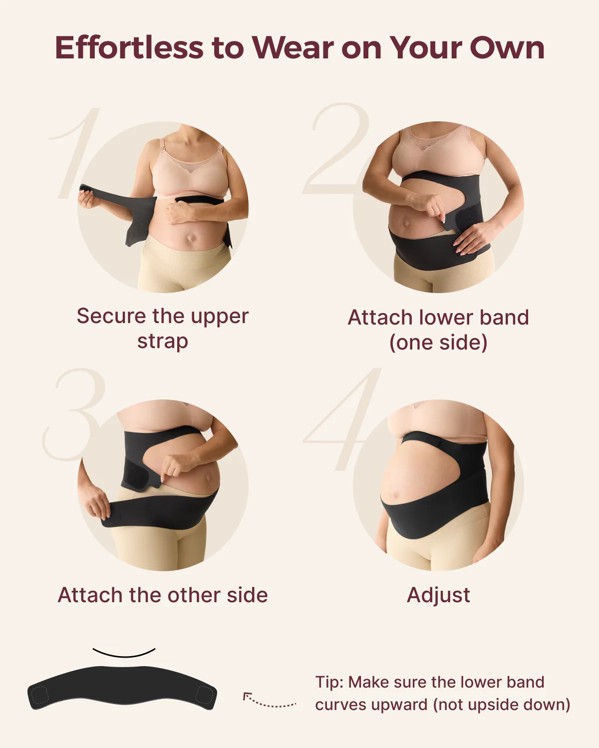 BumpEase - Momcozy Ergonest Schwangerschaftsgürtel - Image 42