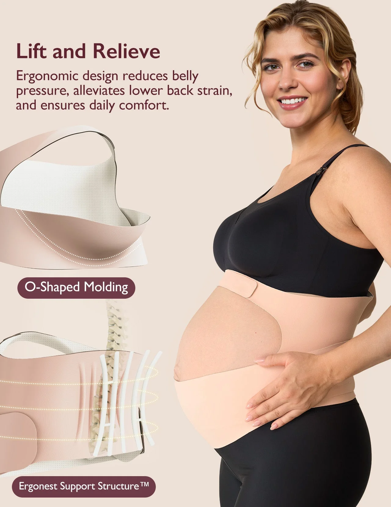 BumpEase - Momcozy Ergonest Schwangerschaftsgürtel - Image 6