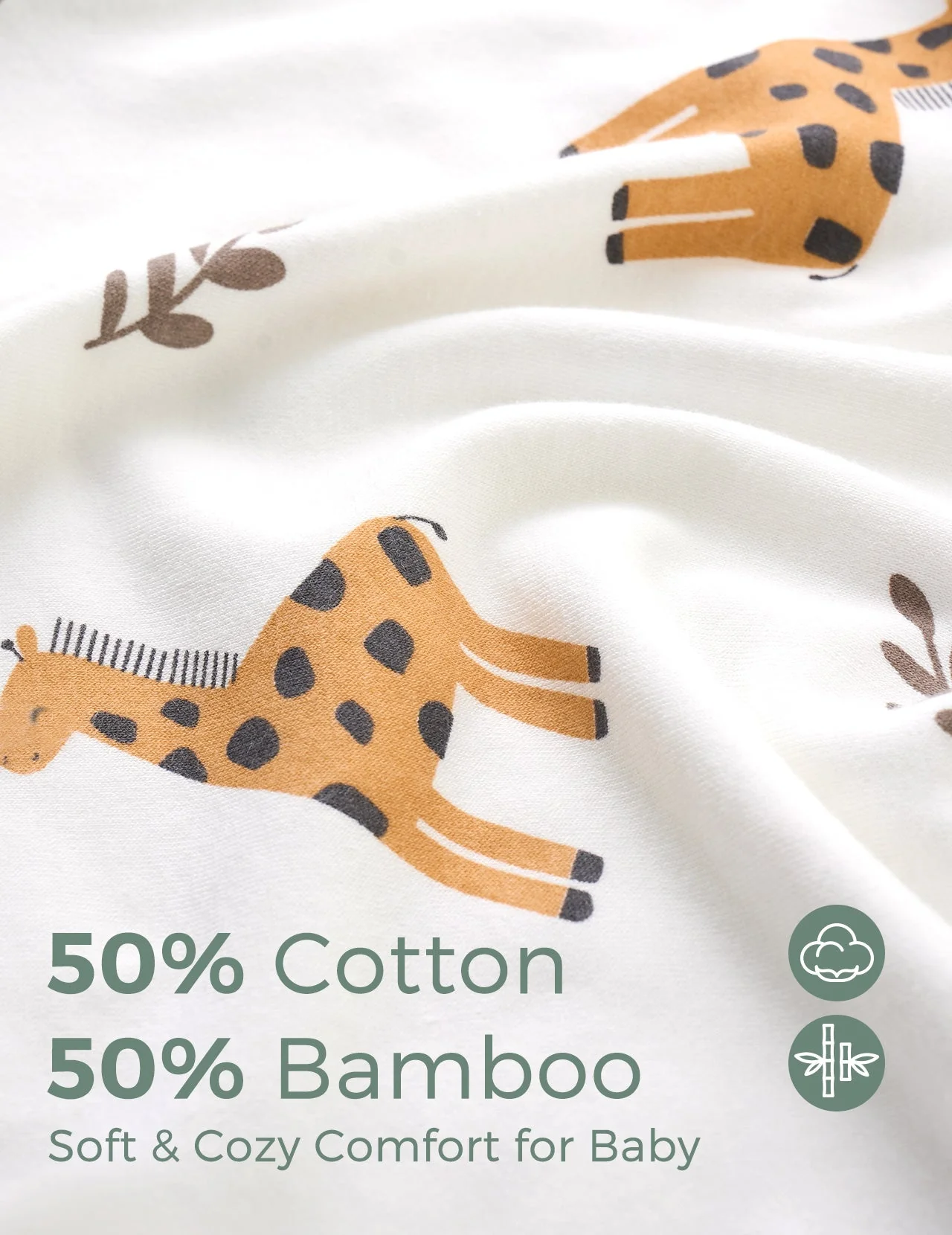 MOMCOZY BABY HOODED TELETEL FÜR NEUBORN DUUBE - 2 Zählung (Packung von 1) - Image 6