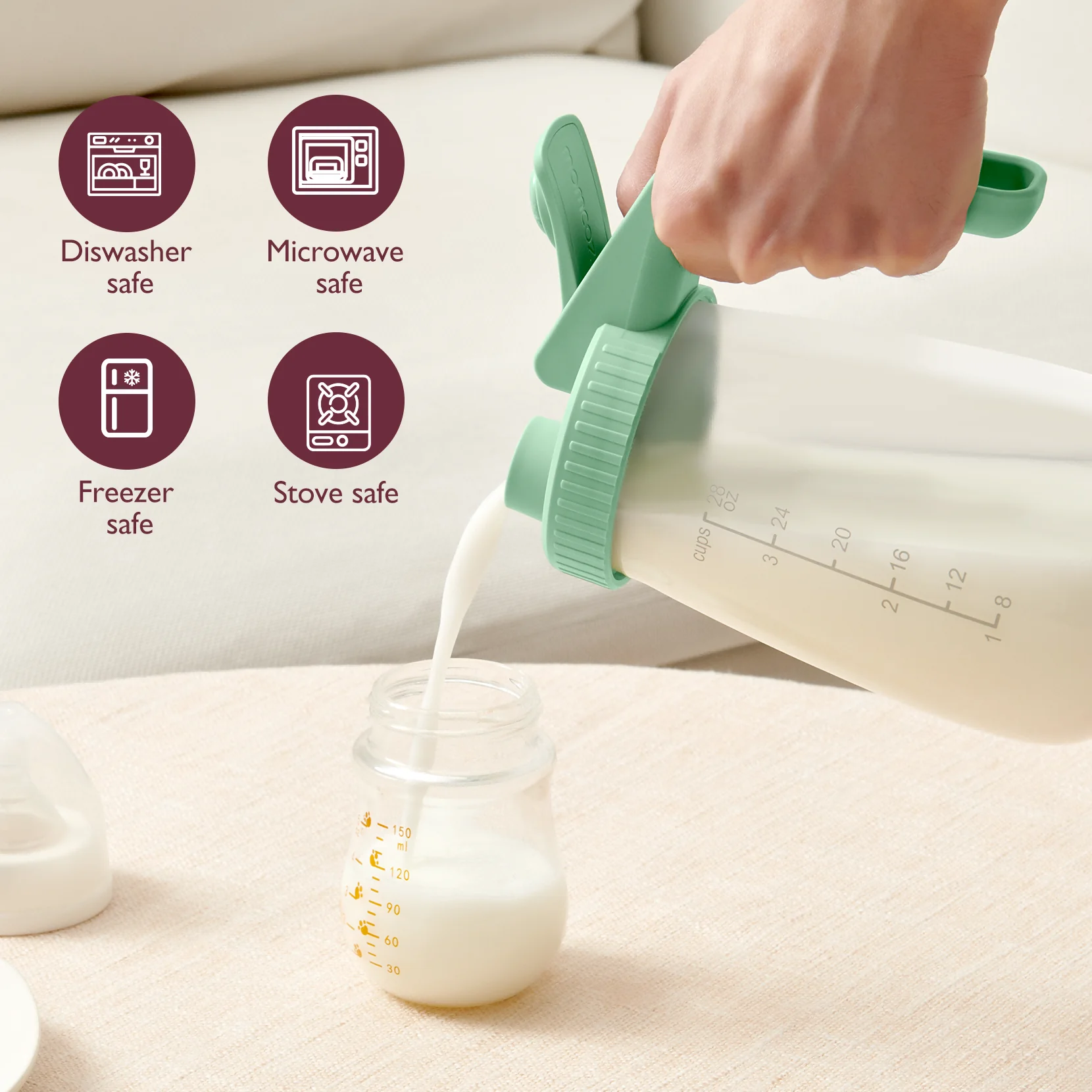 Momcozy Muttermilch-Aufbewahrungsbehälter - Image 10