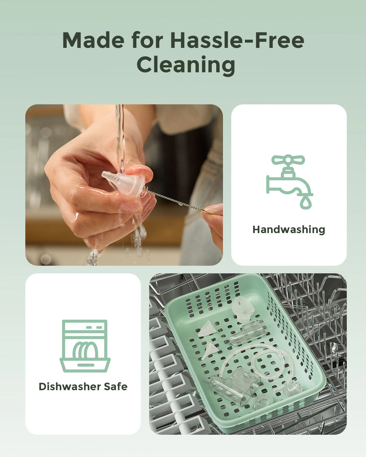 Momcozy BreezyClear Pro™ 2-in-1 Elektrischer Nasensauger mit Sprüh- und Saugfunktion - Image 6