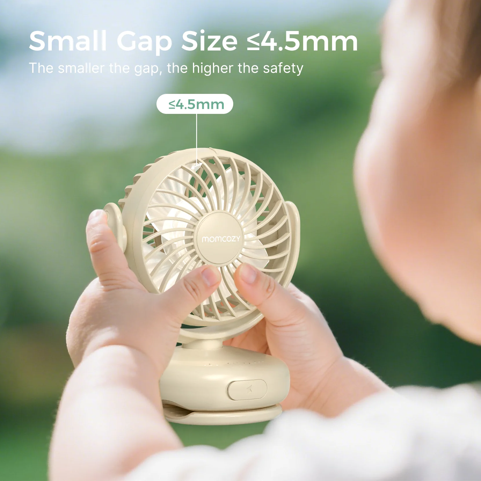 Momcozy Clip-On 4-Gang Kinderwagen-Ventilator - Image 11