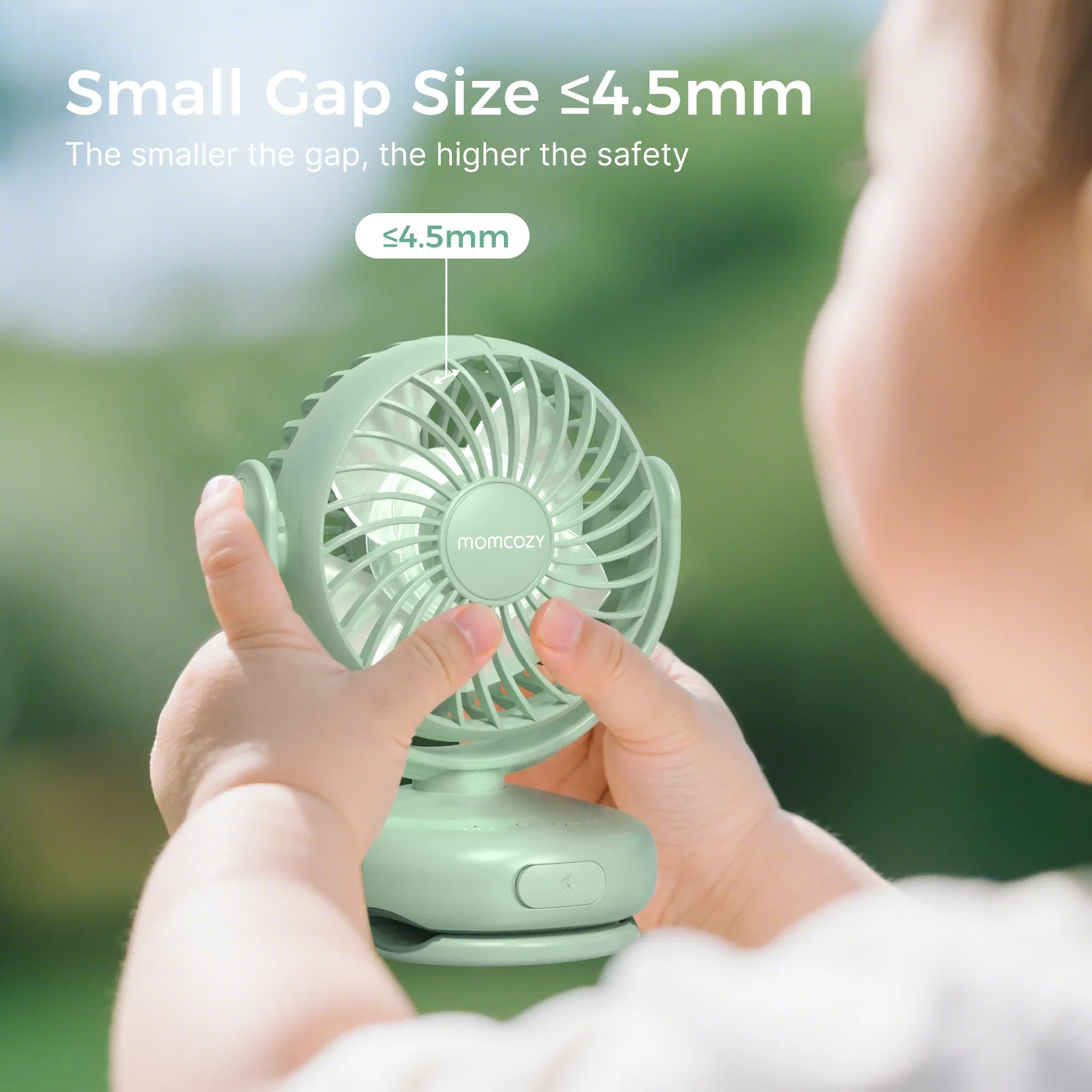 Momcozy Clip-On 4-Gang Kinderwagen-Ventilator - Image 18