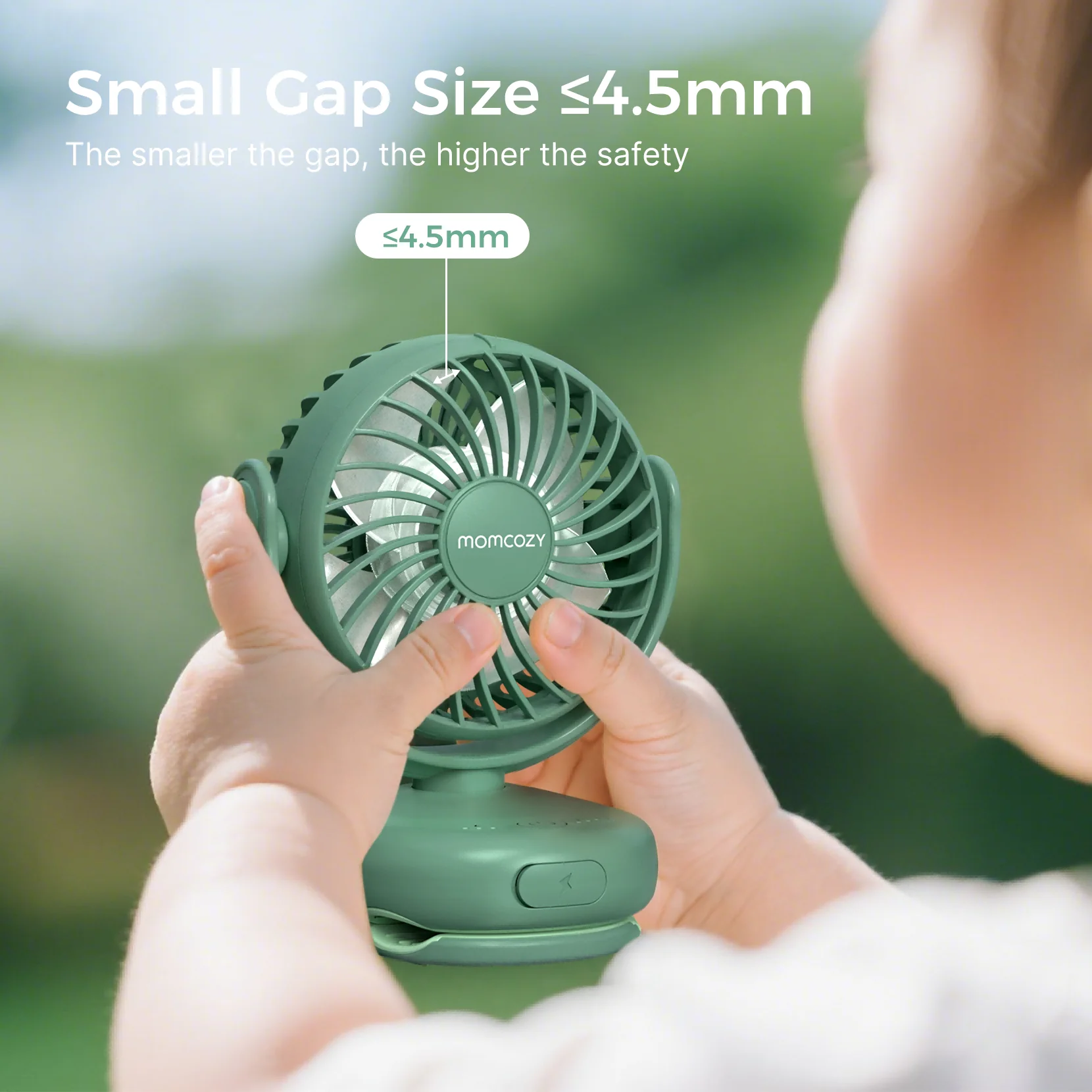 Momcozy Clip-On 4-Gang Kinderwagen-Ventilator - Image 26