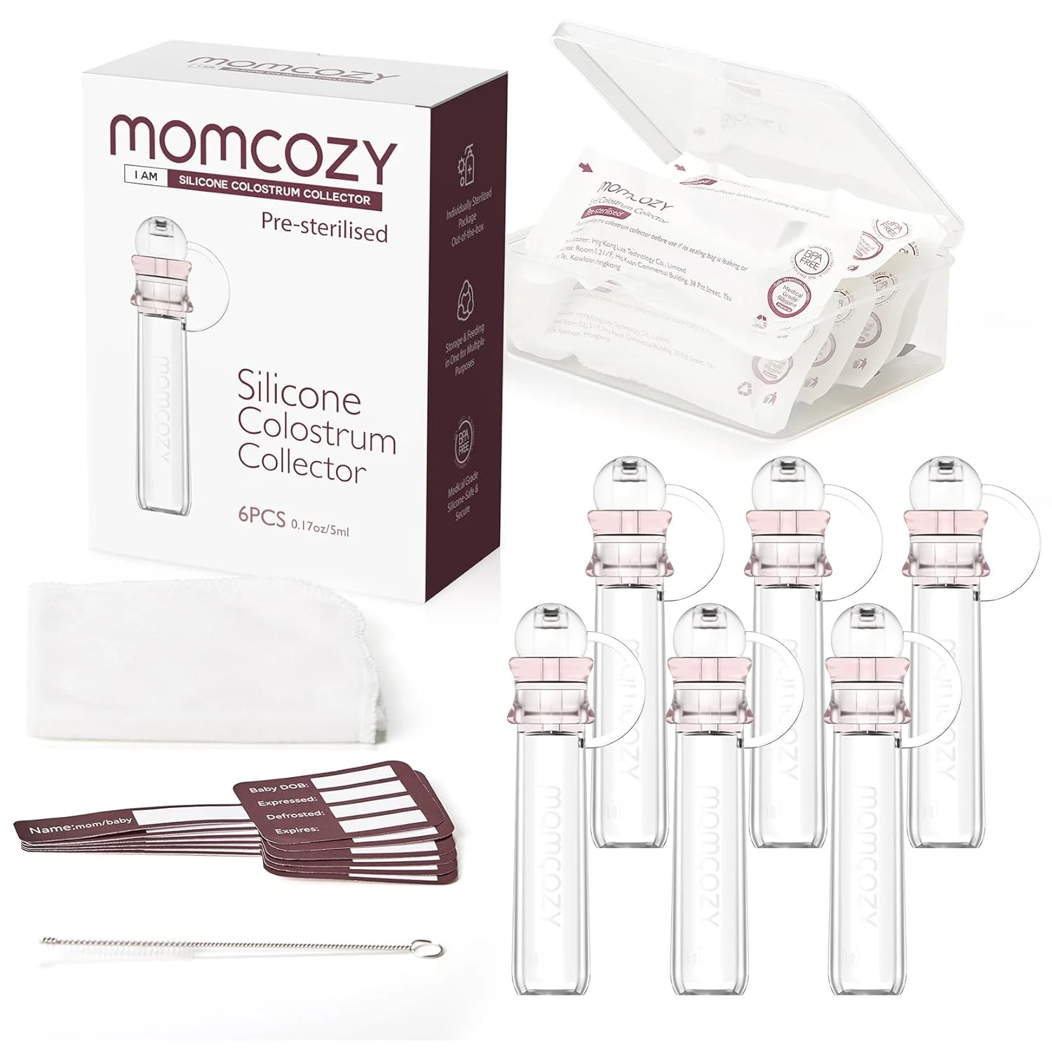 Momcozy Kolostrum-Wiederauffangbecher für Muttermilch - Image 8