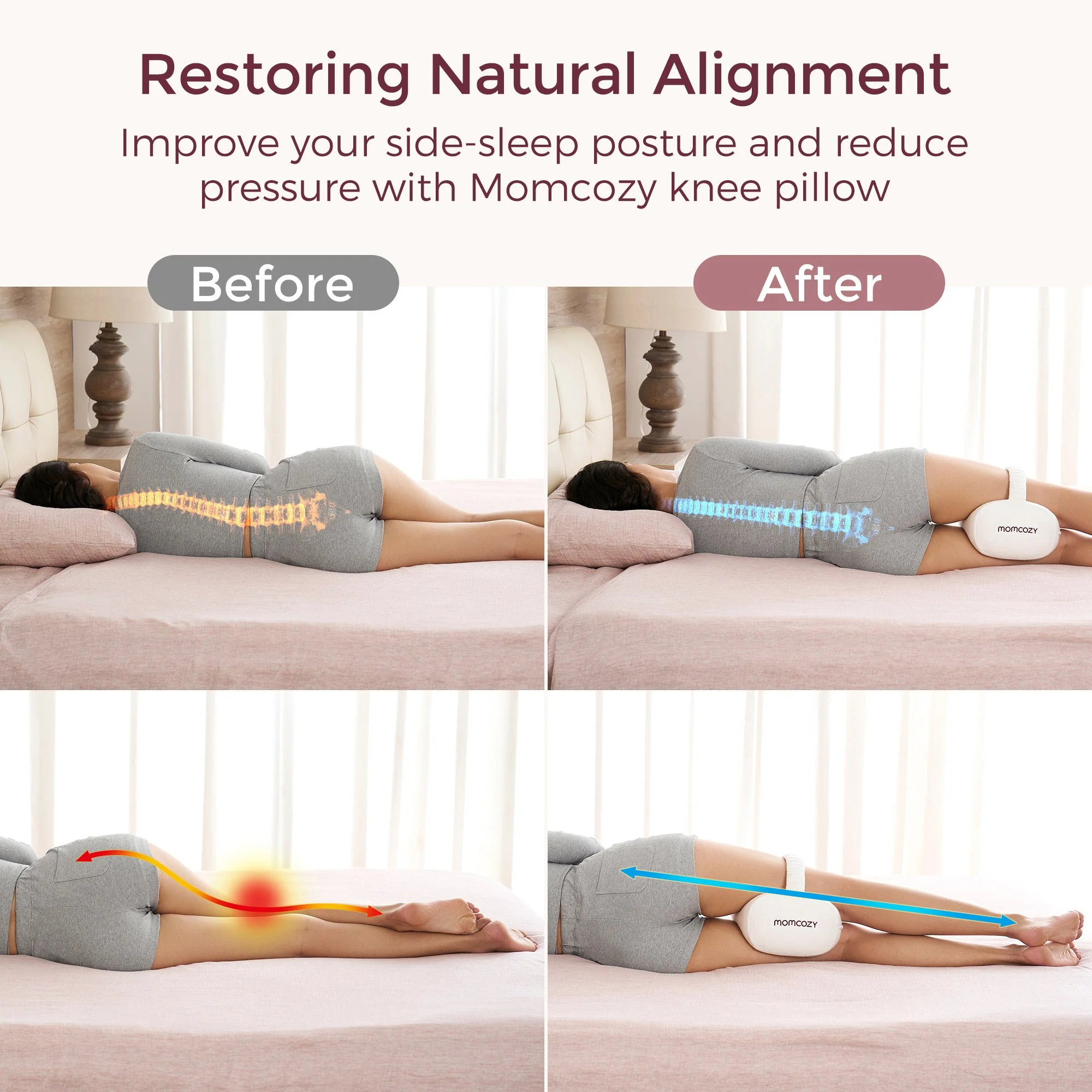 Momcozy Kühlende Komfort-Knie-Kissen - Image 12