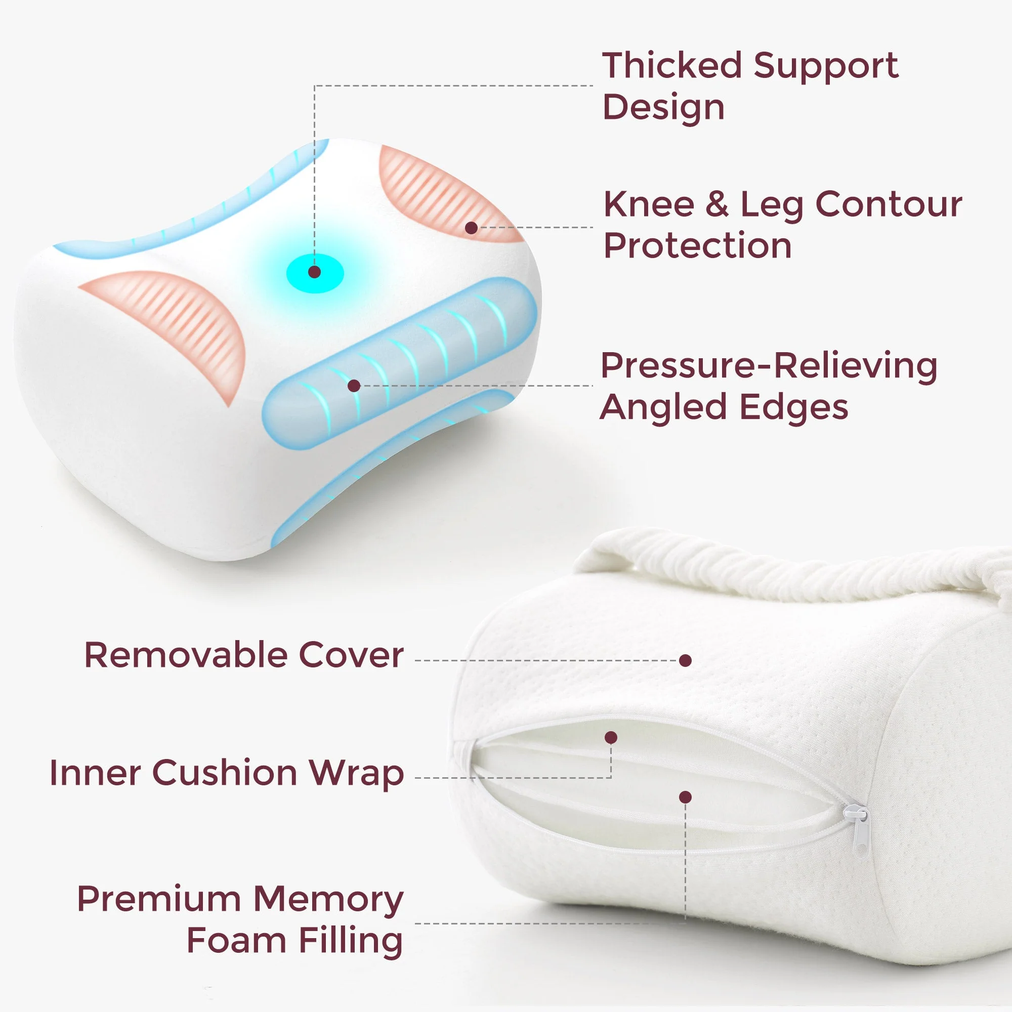 Momcozy Kühlende Komfort-Knie-Kissen - Image 13